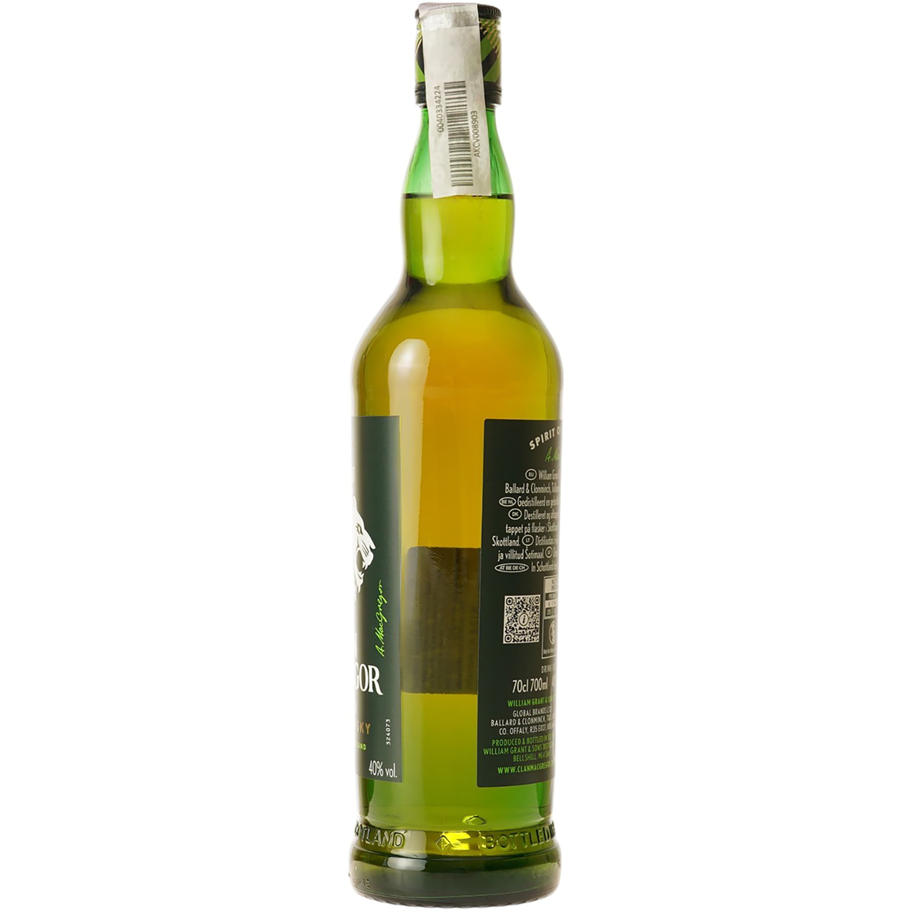Віскі Clan MacGregor Blended Scotch Whisky, 40%, 0,7 л