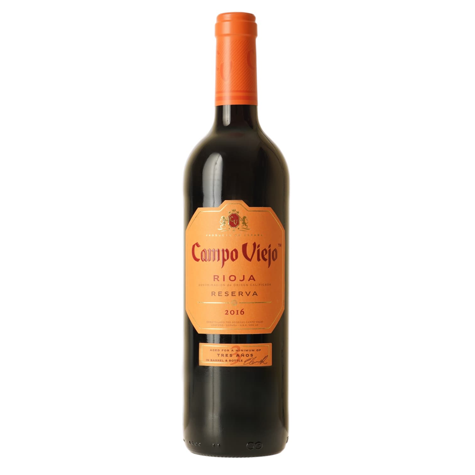 Вино Campo Viejo Rioja Reserva червоне сухе 13.5% 0.75 л (2118)
