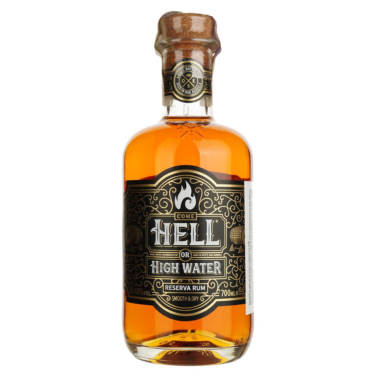 Ром Hell or High Water Reserva Rum 40% 0.7 л у подарунковій упаковці