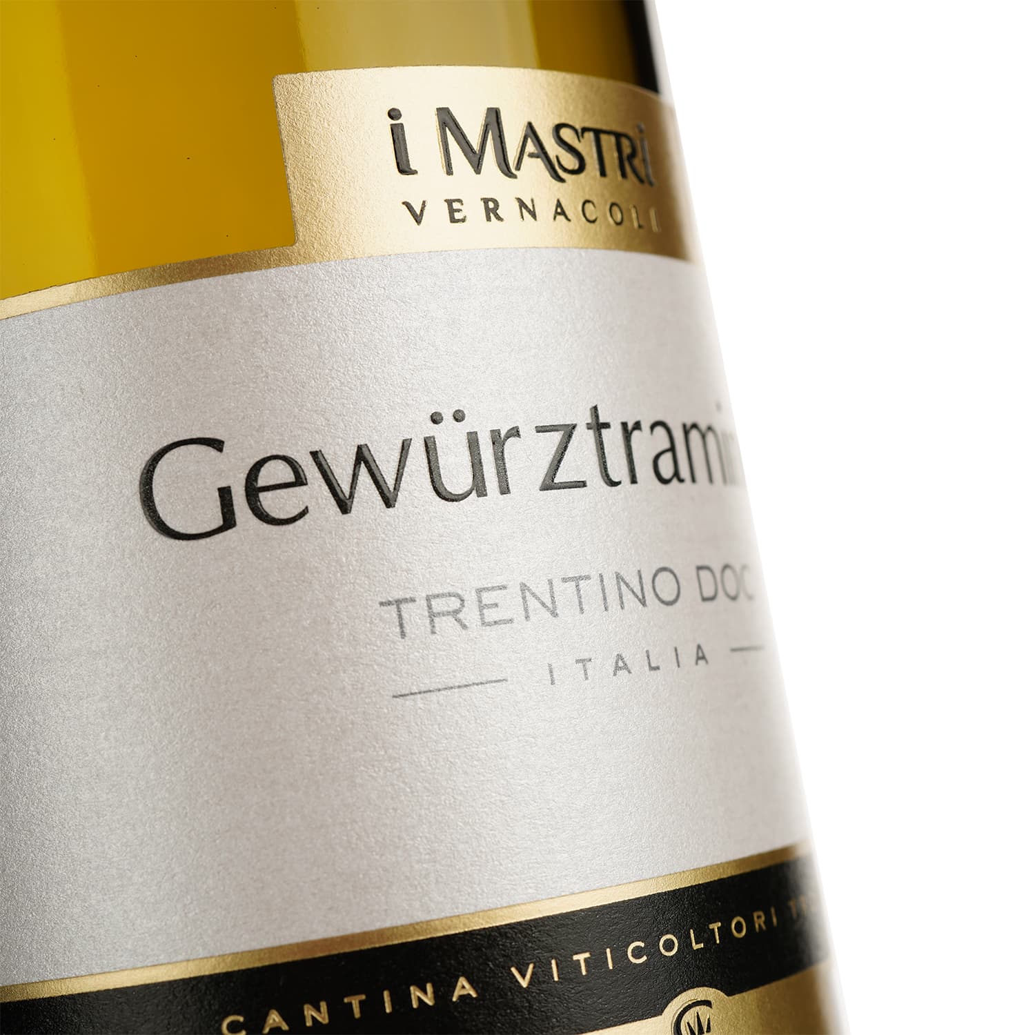 Вино Cavit Mastri Vernacoli Gewurztraminer, біле, сухе, 12,5%, 0,75 л
