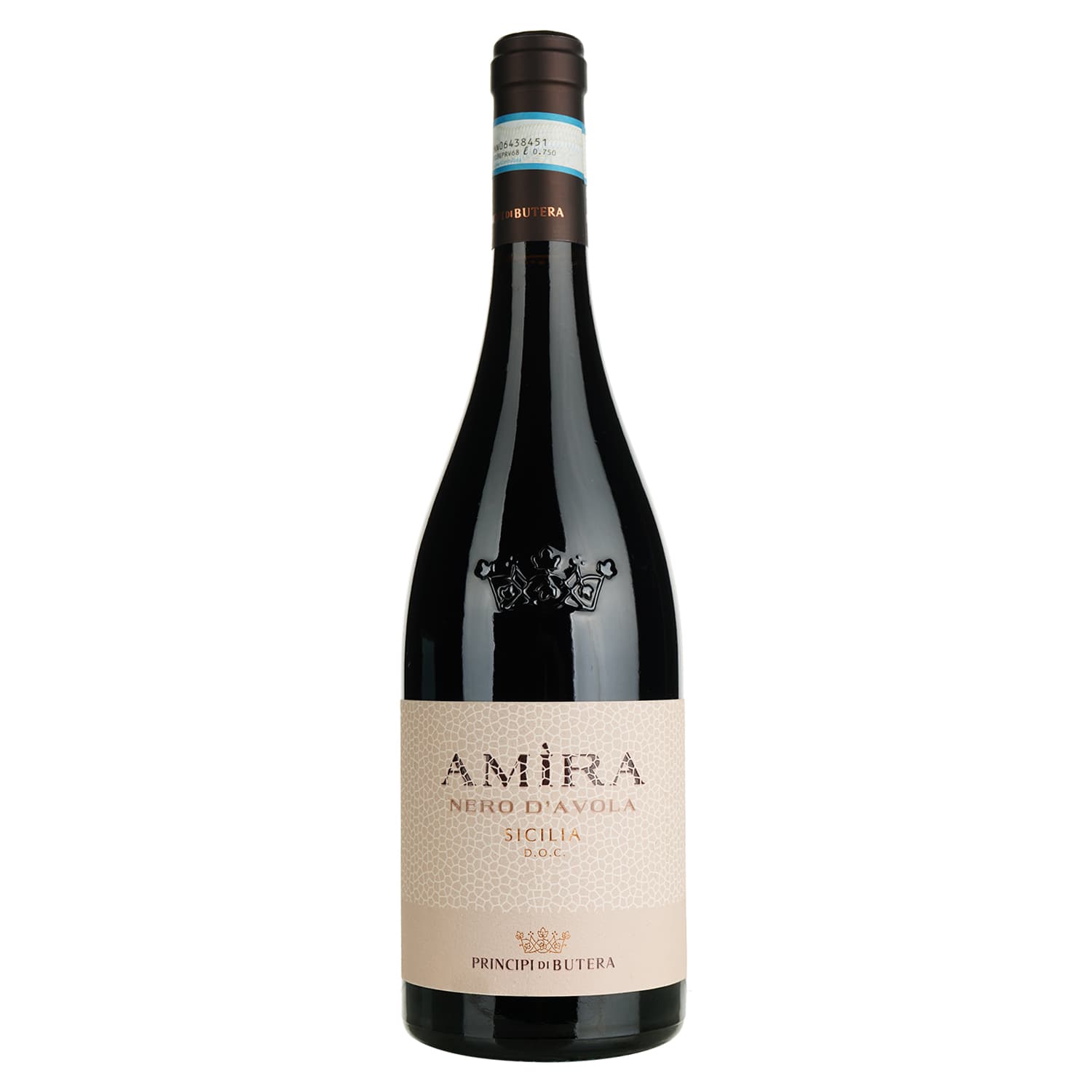 Вино Feudo Principi di Butera Amira Nero d'Avola Sicilia 2021 червоне сухе 14% 0.75 л (37591)