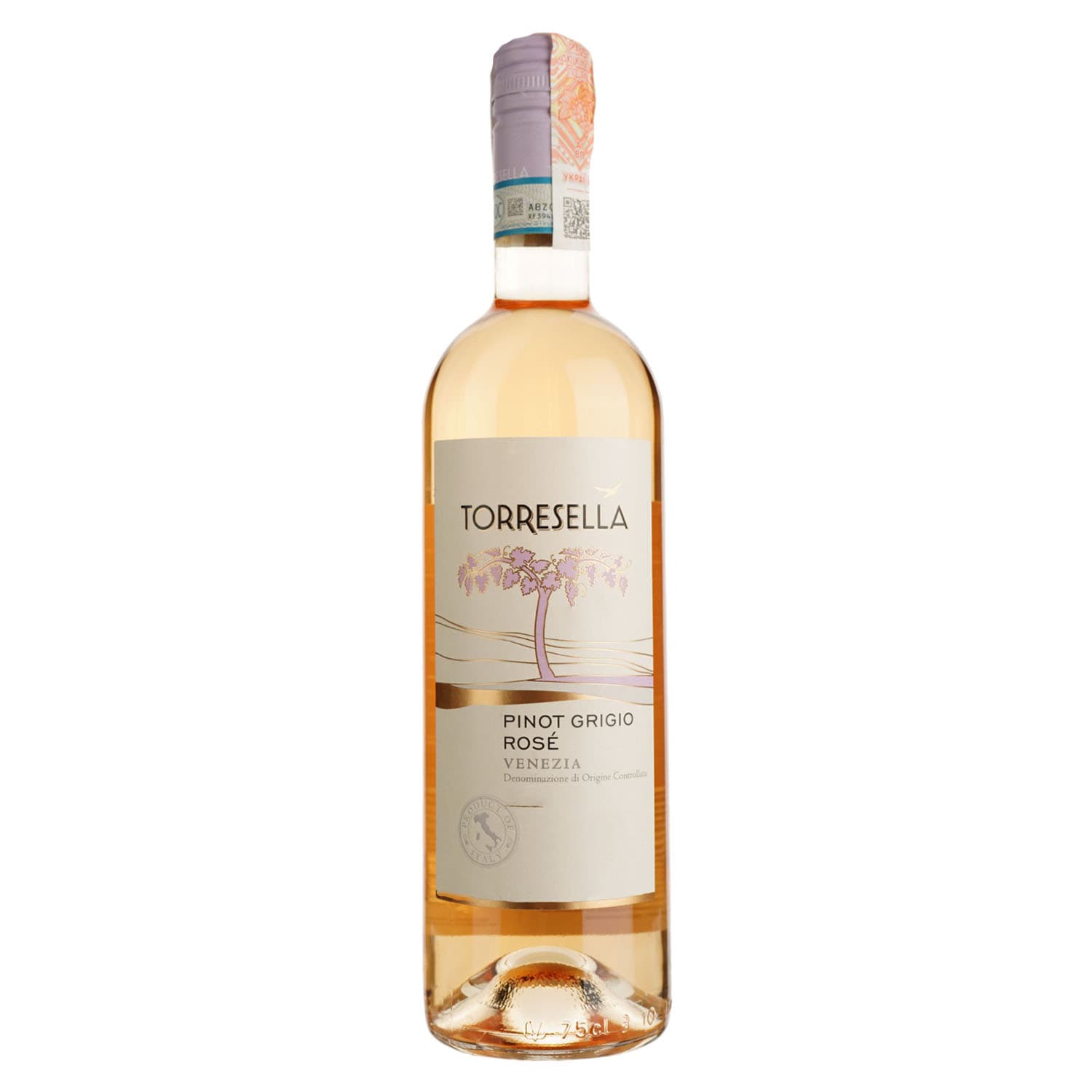 Вино Santa Margherita Pinot Grigio Rose Torresella, рожеве, сухе, 12%, 0,75 л