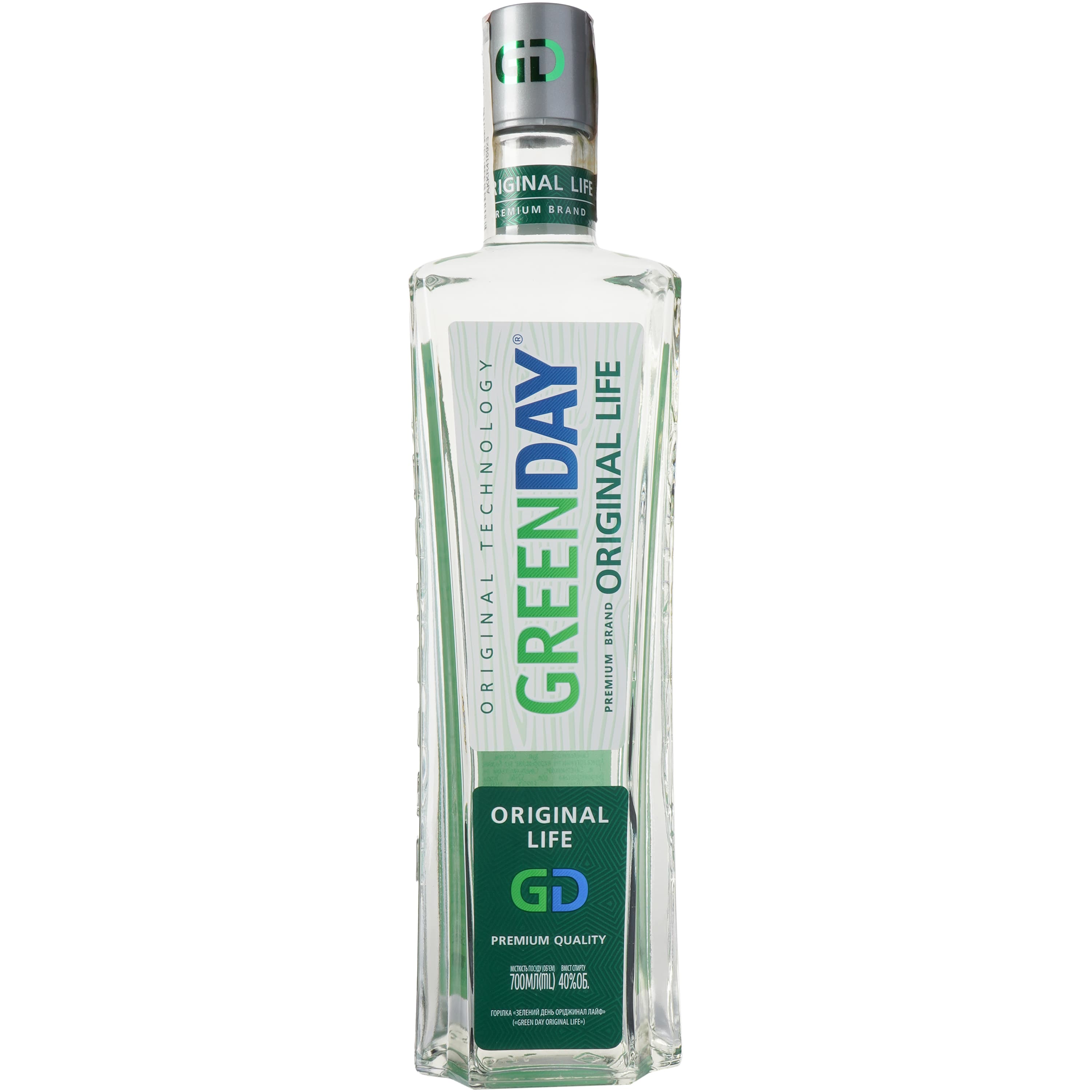 Горілка Green Day Original Life 40% 0.7 л