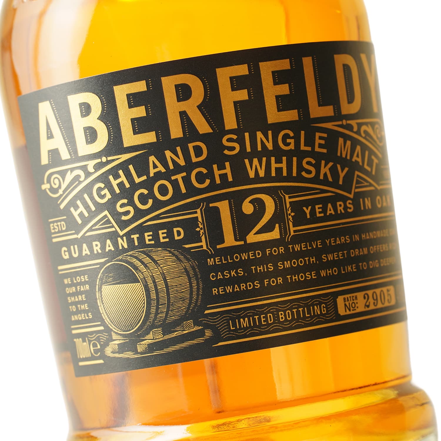 Віскі Aberfeldy Gold Bar 12 yo 40% 0.7 л в подарунковій коробці