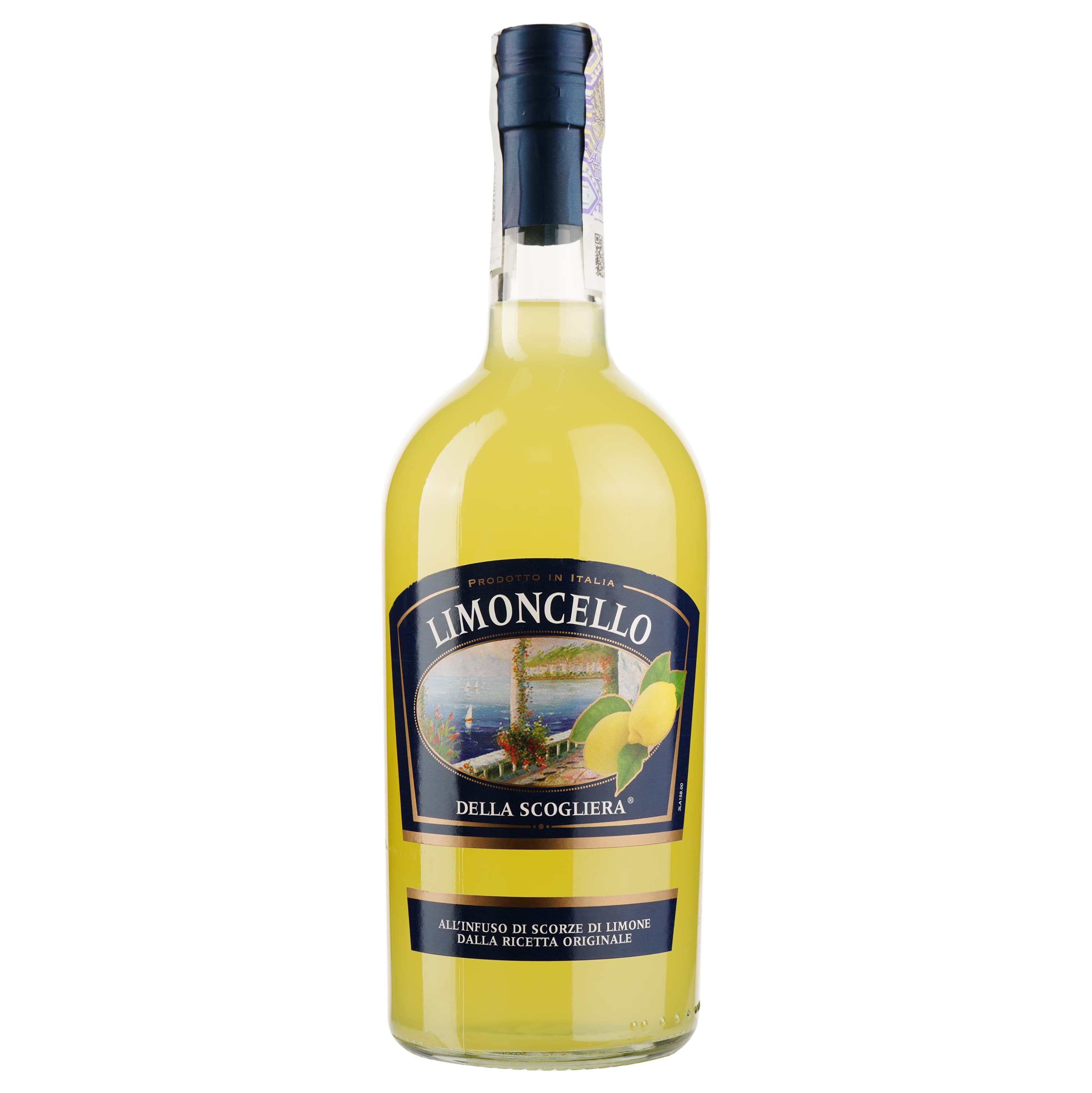 Лікер Valsa Nuovo Perlino Limoncello della Scogliera, 25%, 0,7 л (8000016582491)