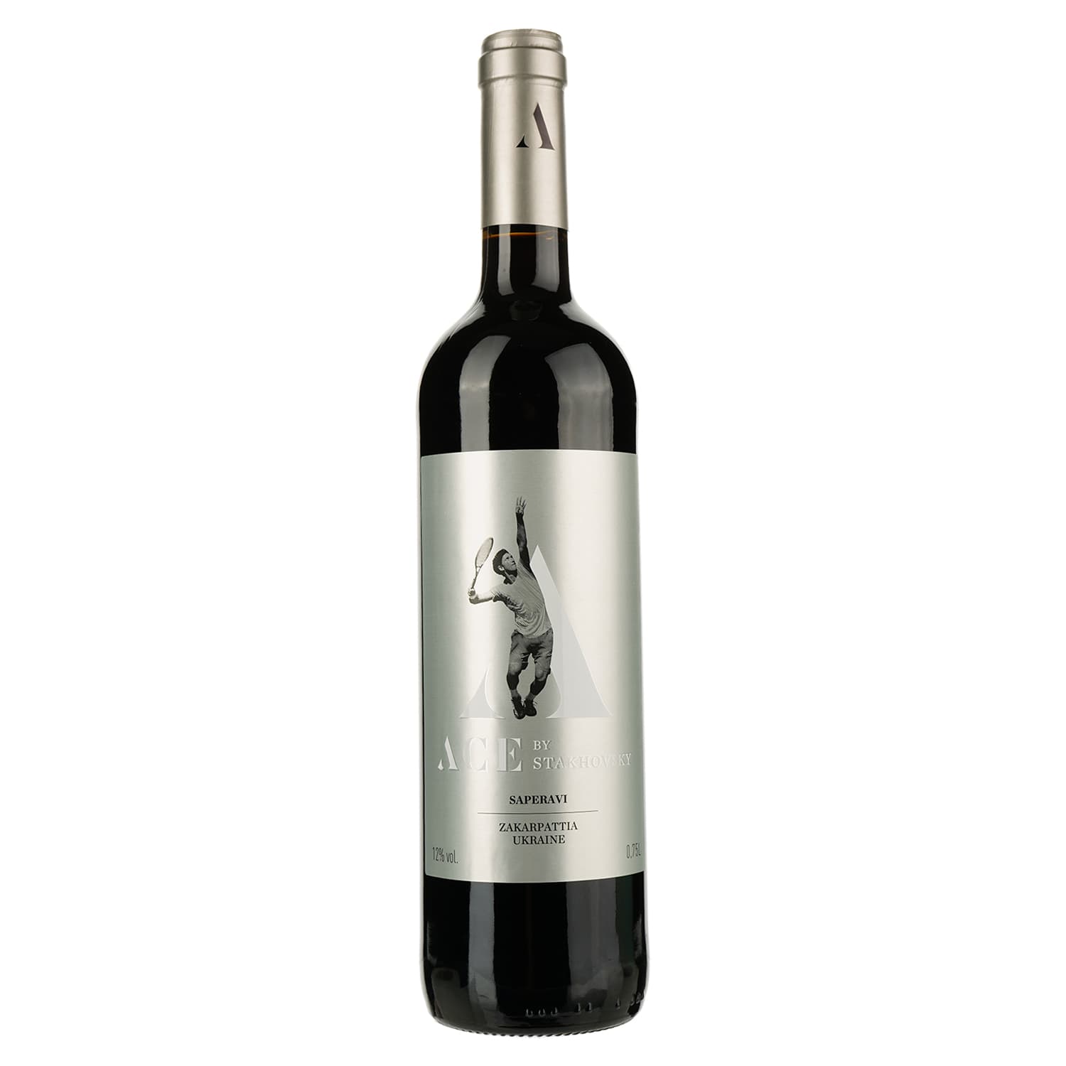 Вино Ase by Stakhovsky Сапераві , червоне, сухе, 12,5%, 0,75 л (53344)