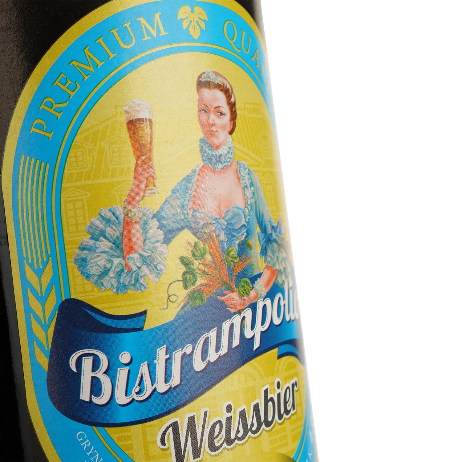 Пиво Bistrampolio Weissbier Wheat світле 4.6% 1 л