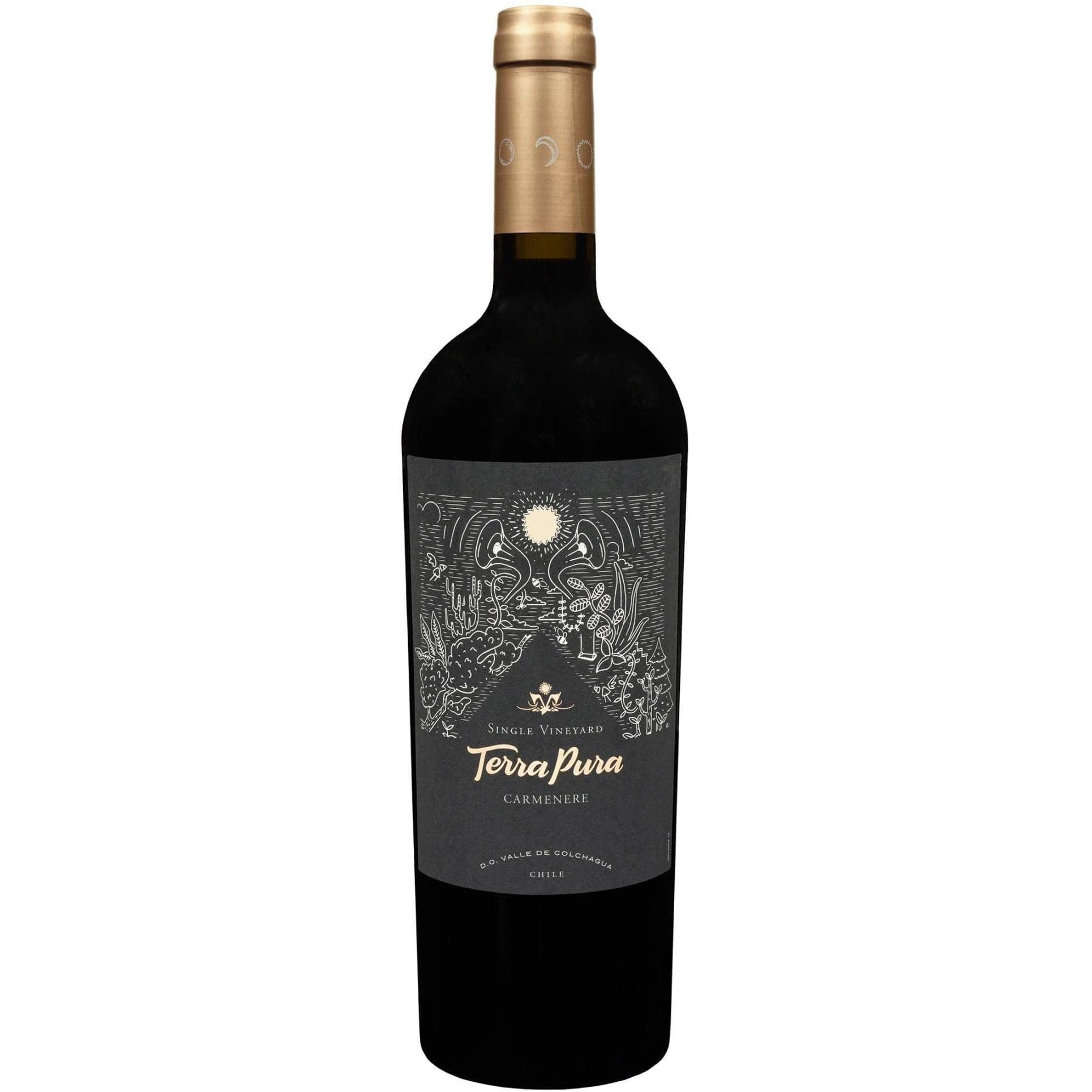 Вино Terra Pura Carmenere Single Vineyard червоне сухе 0.75 л