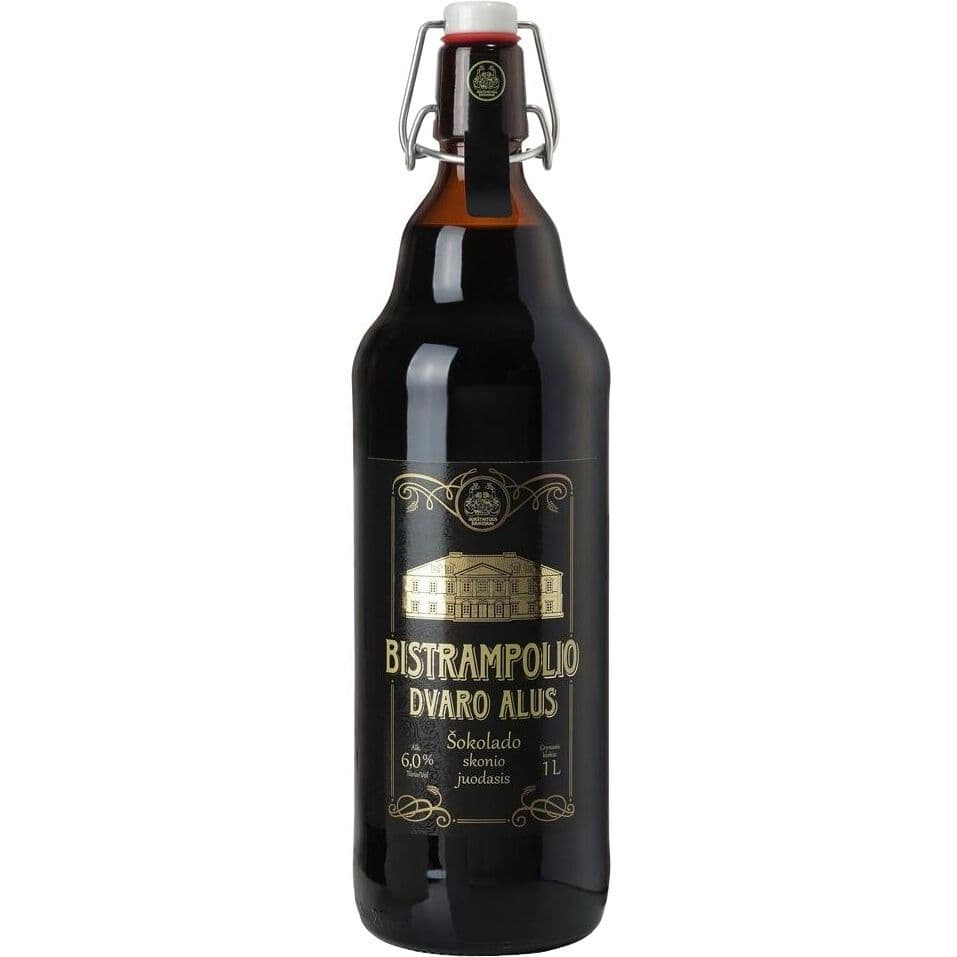 Пиво Bistrampolio Dvaro Alus Chocolate темне 6% 1 л