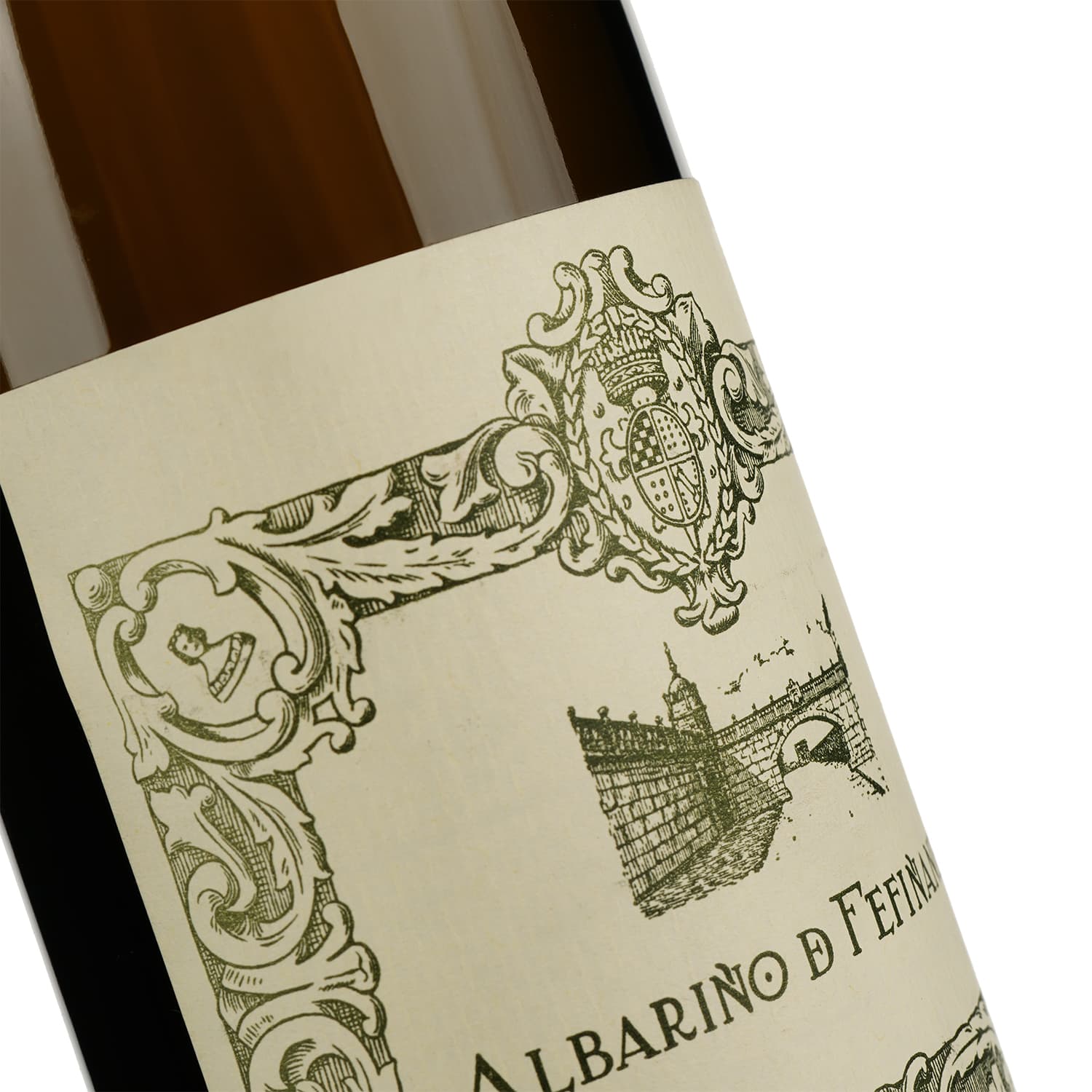Вино Albarino de Fefinanes, біле, сухе, 13,5%, 0,75 л (8128)