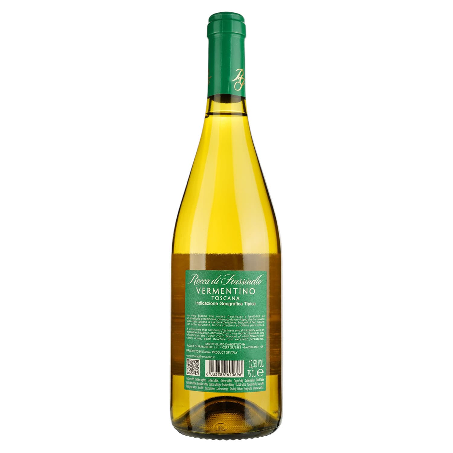 Вино Rocca di Frassinello Vermentino di Frassinello, біле, сухе, 0,75 л