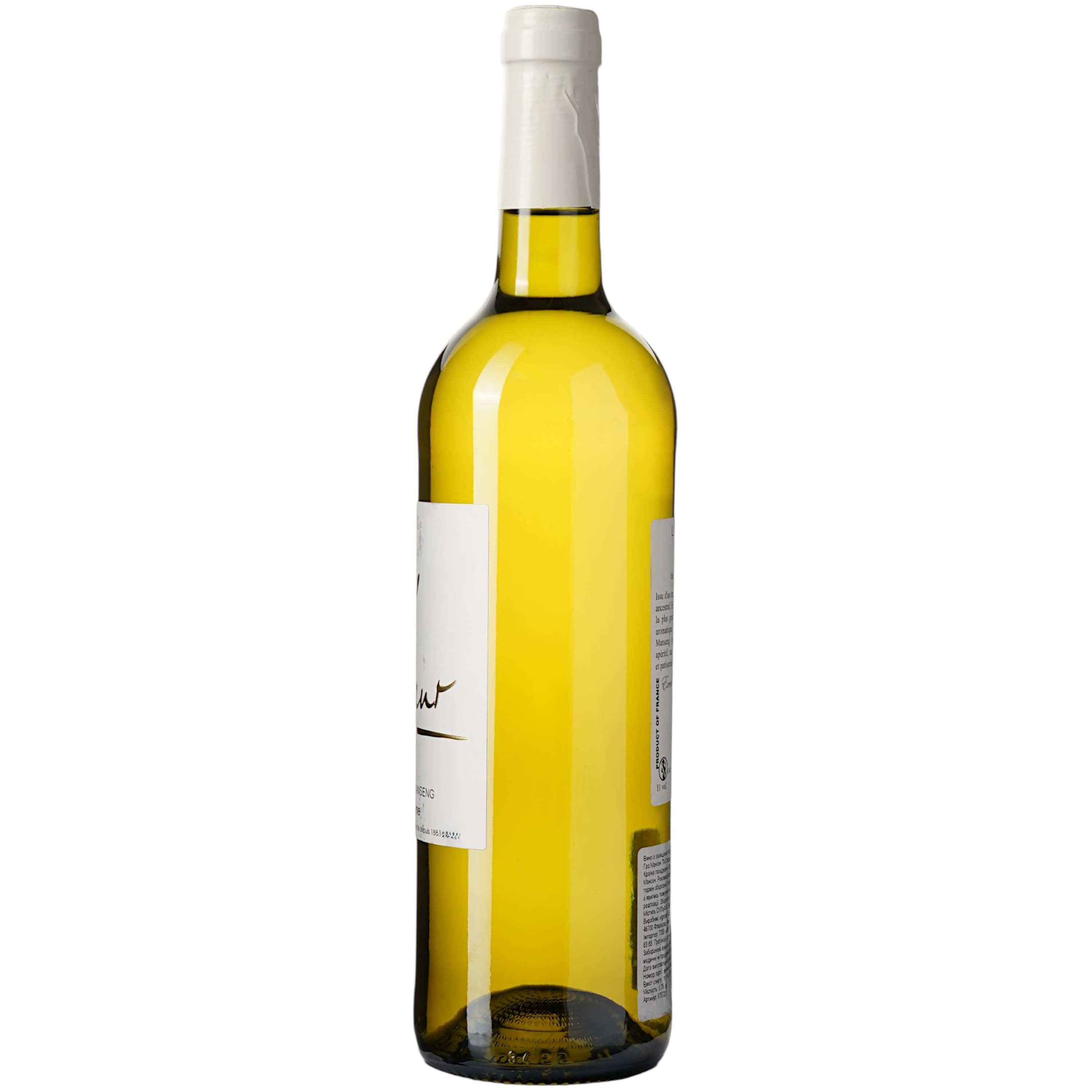 Вино Chateau Laur Signature Laur Gros Manseng IGP Gascogne біле напівсолодке 0.75 л