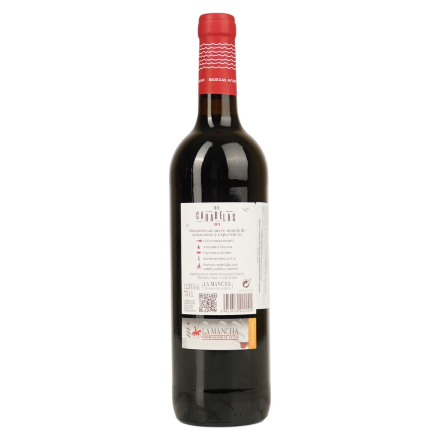 Вино Tres Carabelas La Pinta Tinto La Mancha DO червоне сухе 12.5% 0.75 л