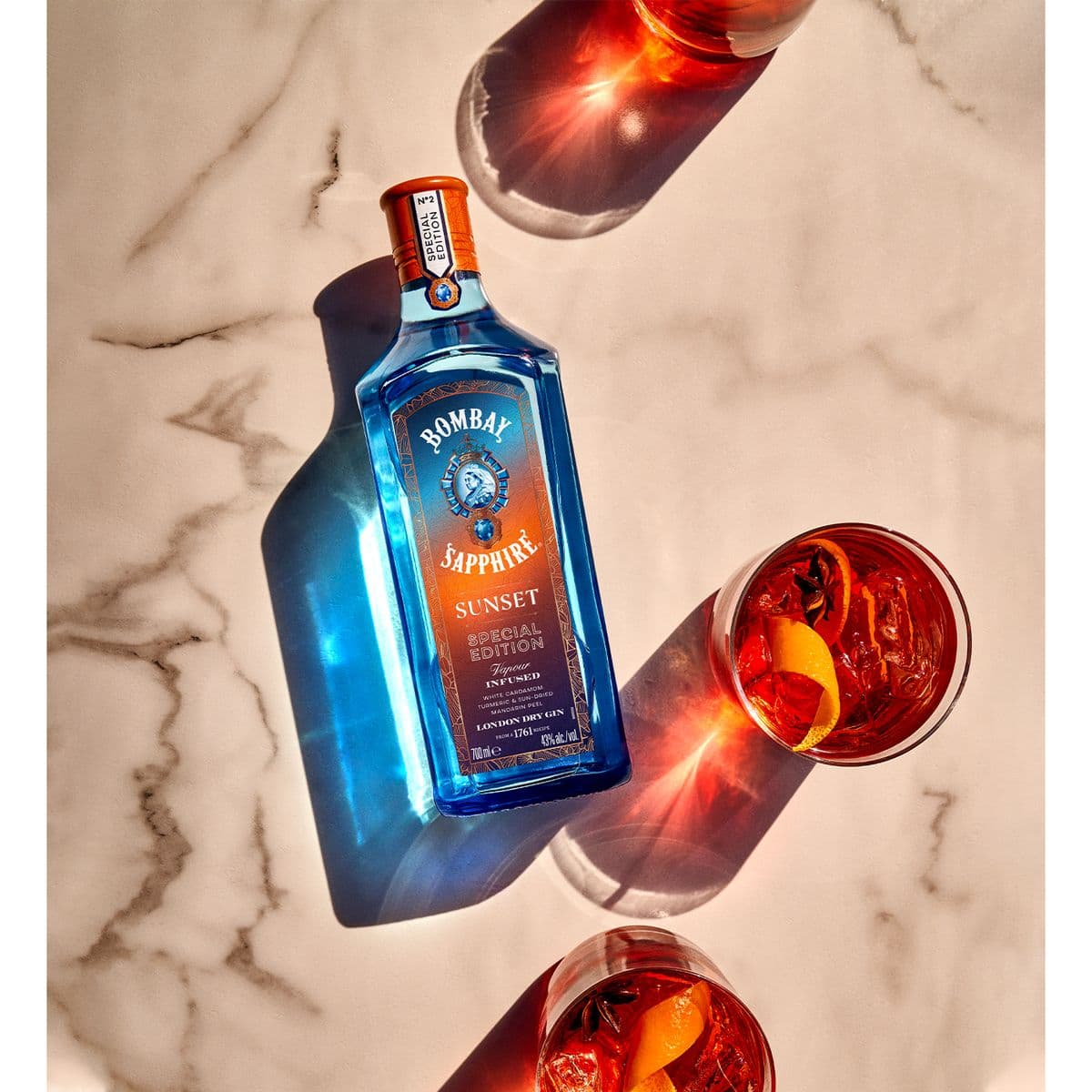 Джин Bombay Sapphire Sunset 43% 0.7 л