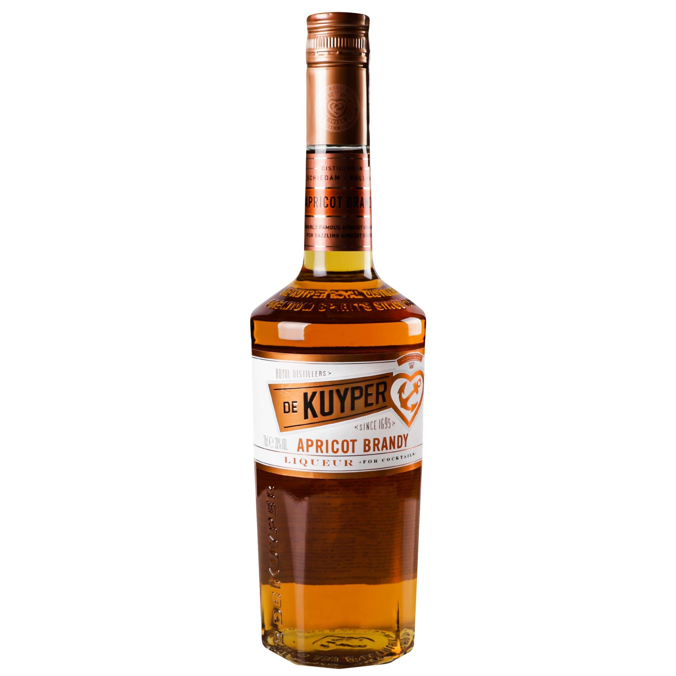 Лікер De Kuyper Apricot, 24%, 0,7 л (887823)