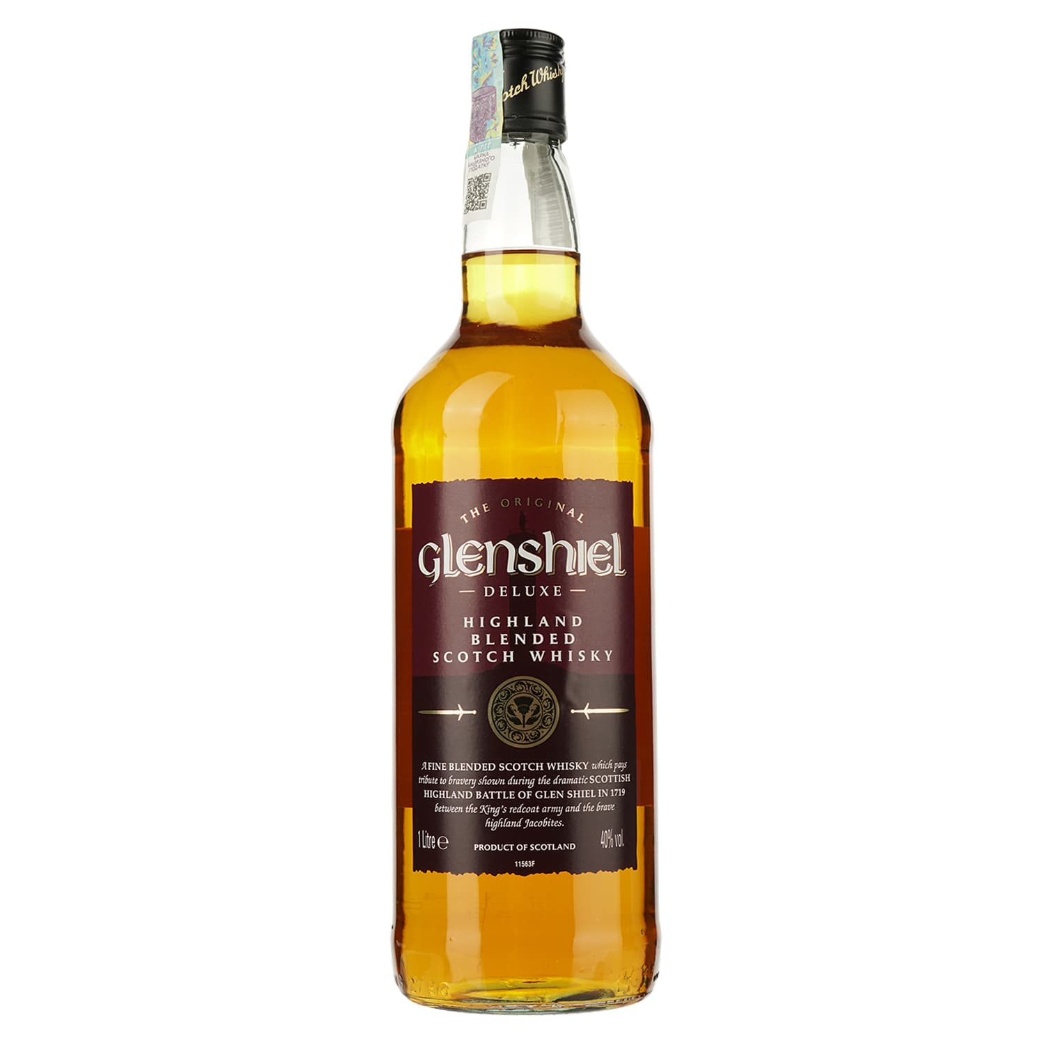 Віскі Loch Lomond Glenshiel Deluxe Highland Blended Scotch Whisky 40% 1 л