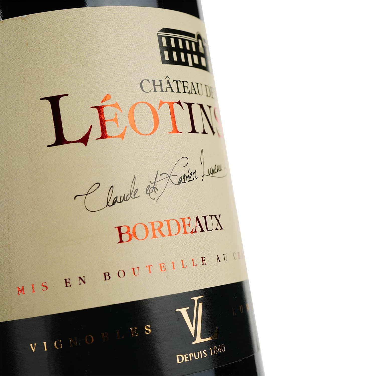 Вино Chateau Des Leotins AOP Bordeaux, червоне, сухе, 0,75 л (917818)