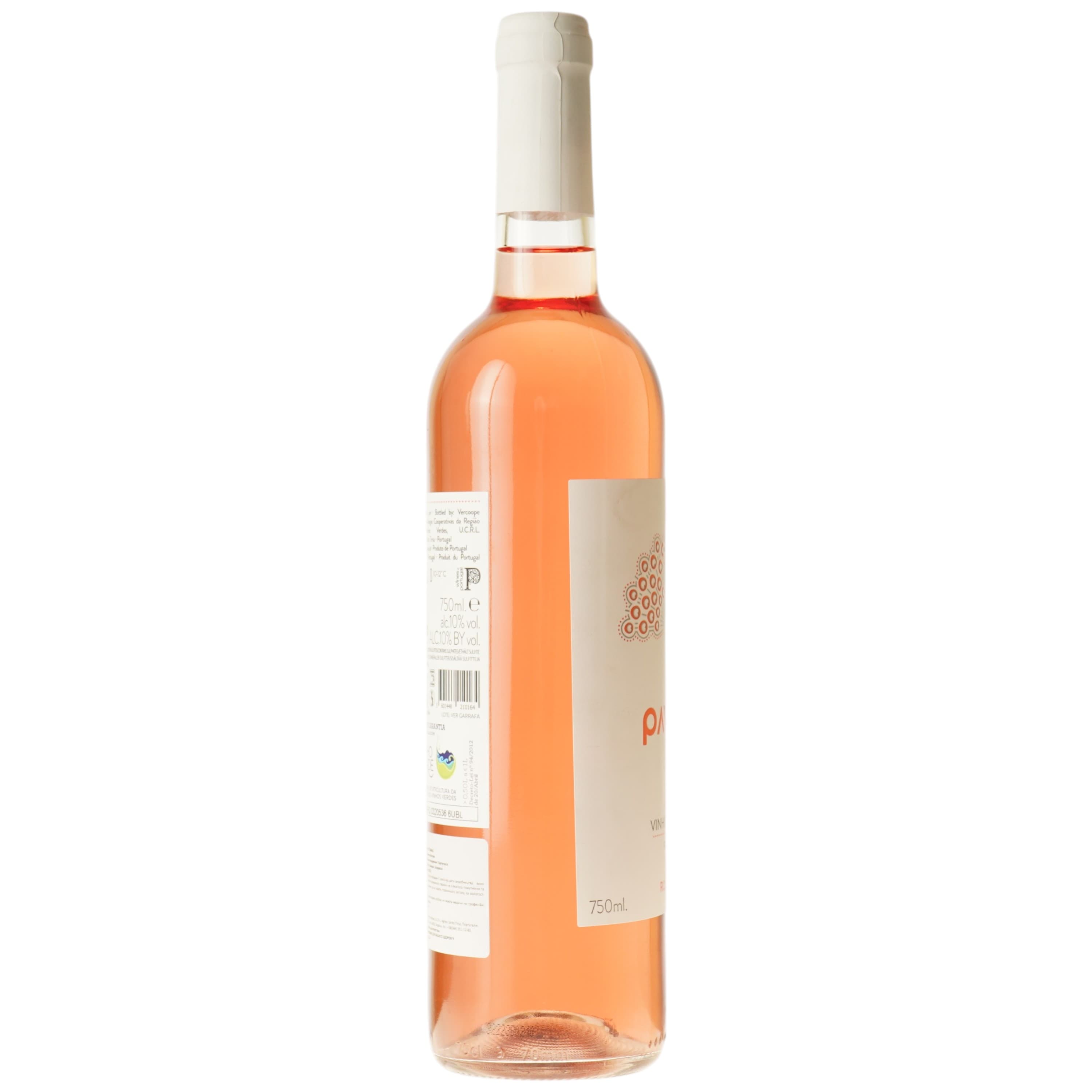Вино Pavao Vinho Verde Rose рожеве напівсухе 10% 0.75 л