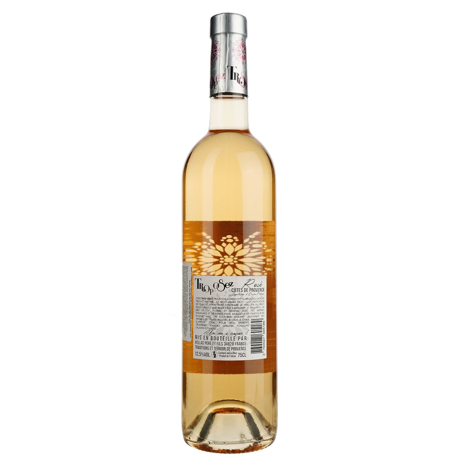 Вино Trop Osez Rose AOP Cotes de Provence, рожеве, сухе, 0,75 л