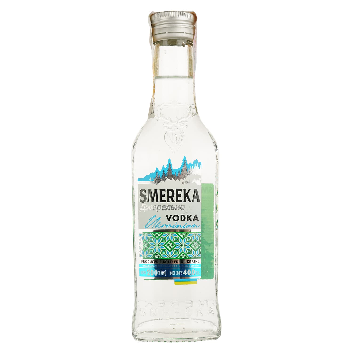 Горілка Smereka Джерельна 40% 0.2 л