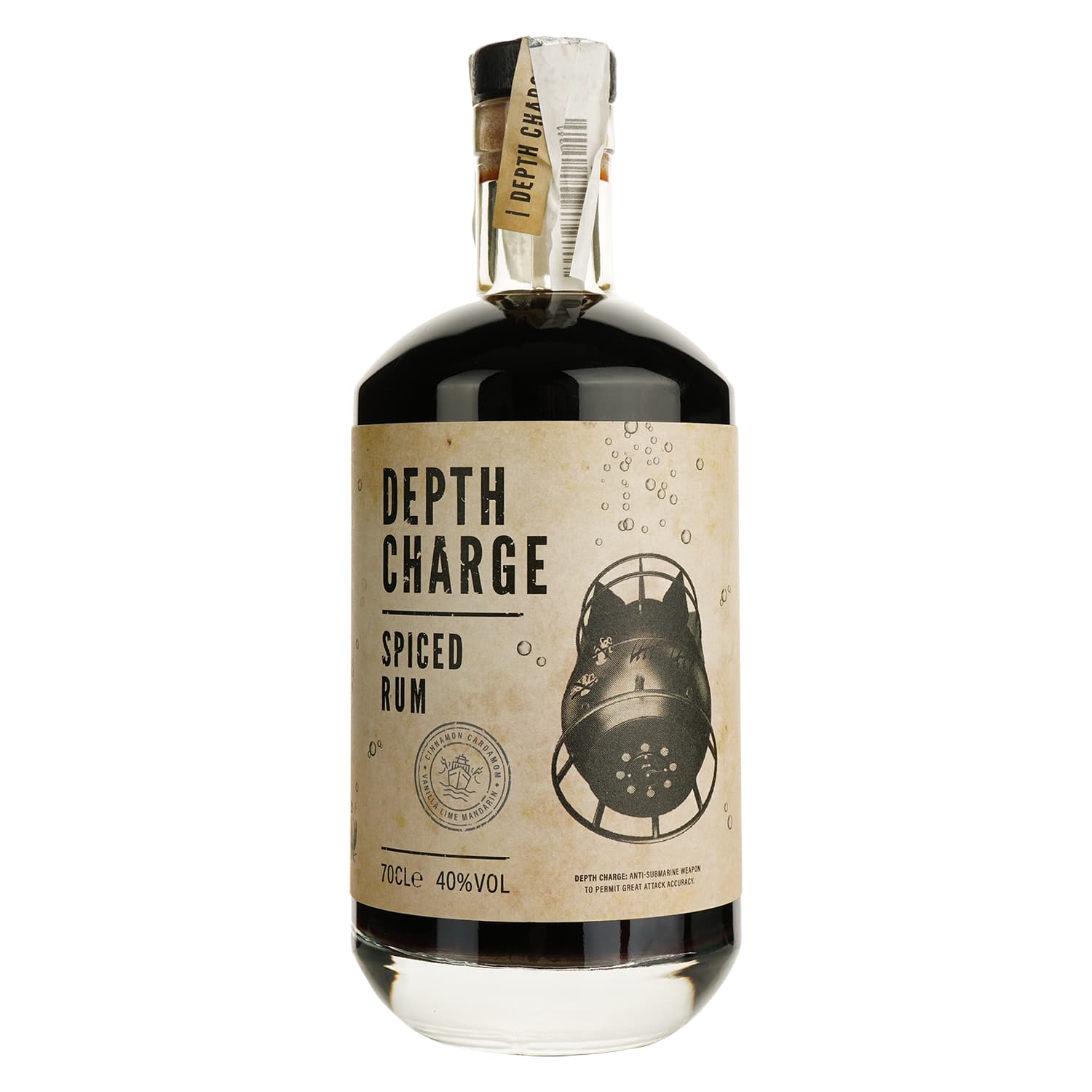 Ром Depth Charge Spiced Rum 40% 0.7 л
