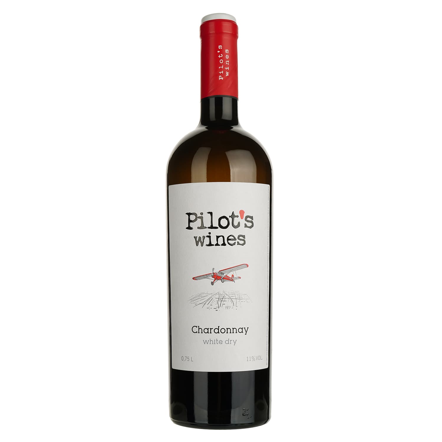 Вино Pilot’s Wines Chardonnay біле сухе 0.75 л