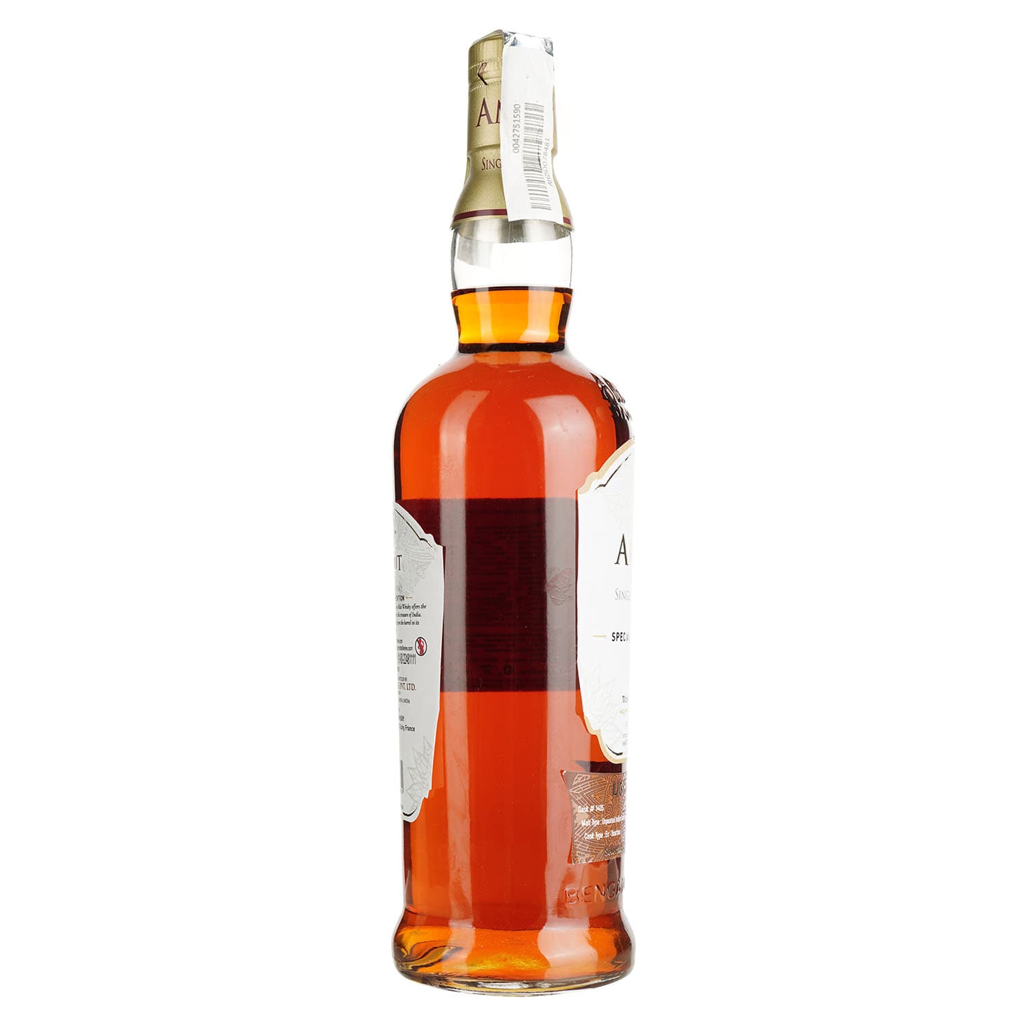 Віскі Amrut Lightly Peated 0.7 л в подарунковій упаковці