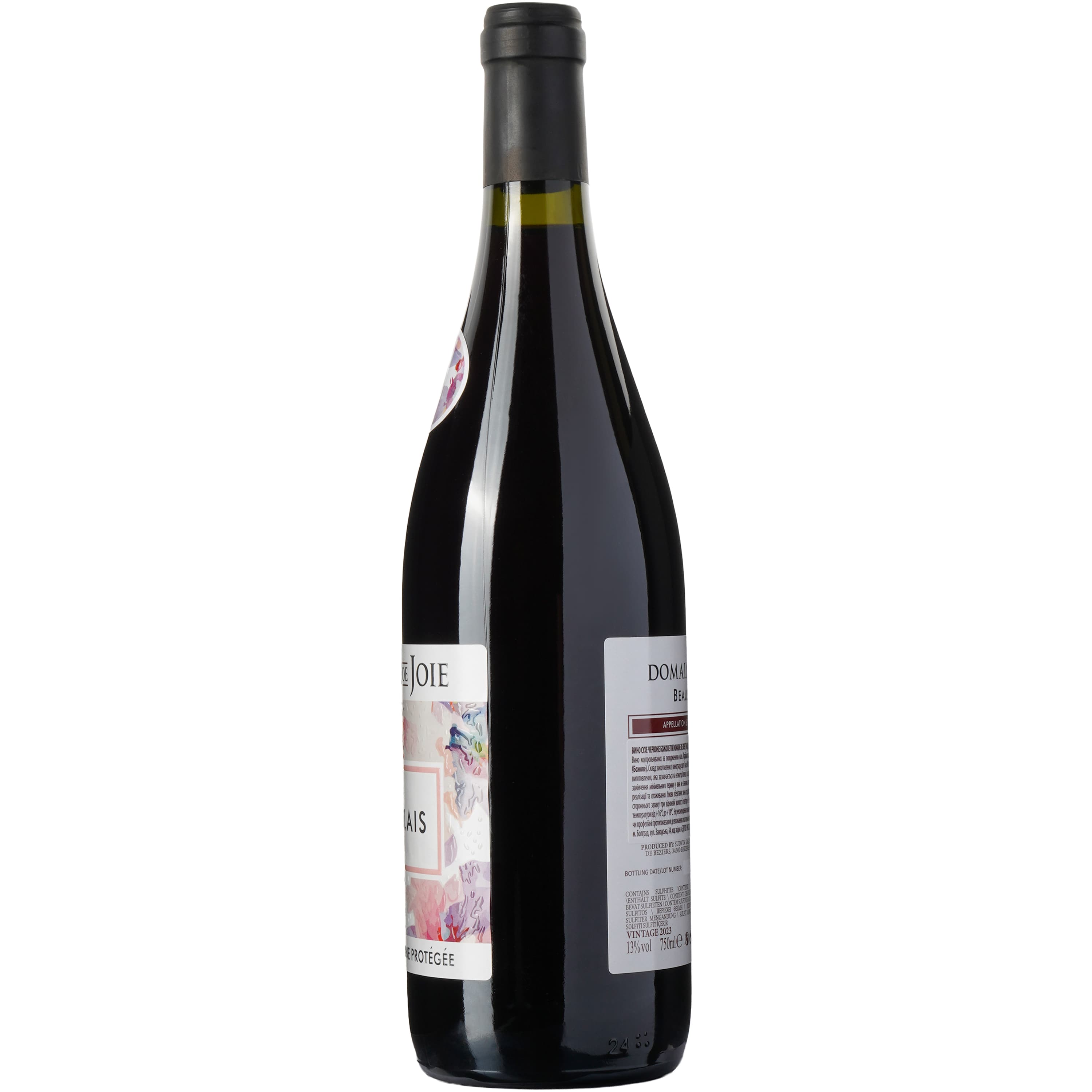 Вино Domaine de Joie Beaujolais AOC червоне сухе 0.75 л