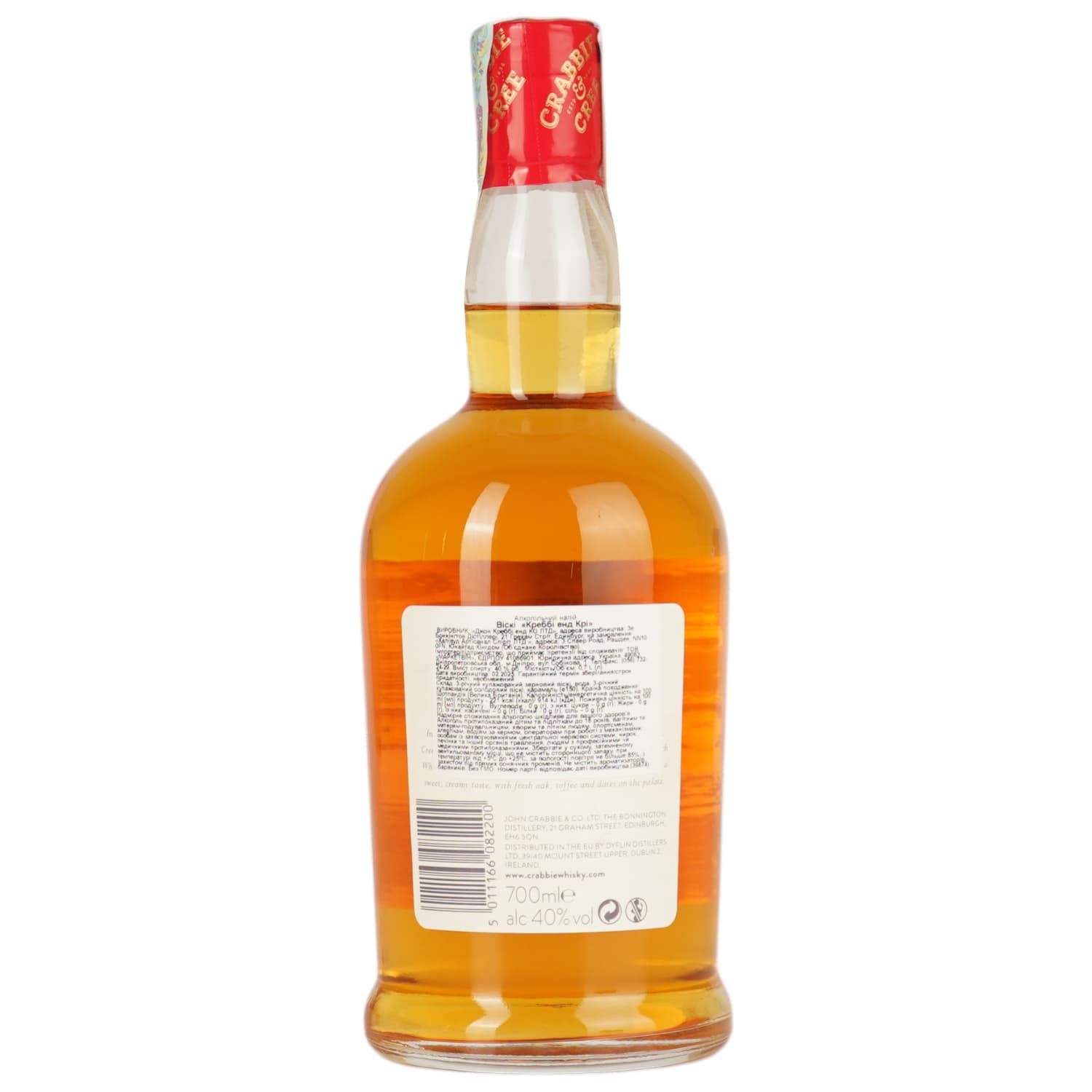 Віскі Crabbie and Cree 0.7 л 40%