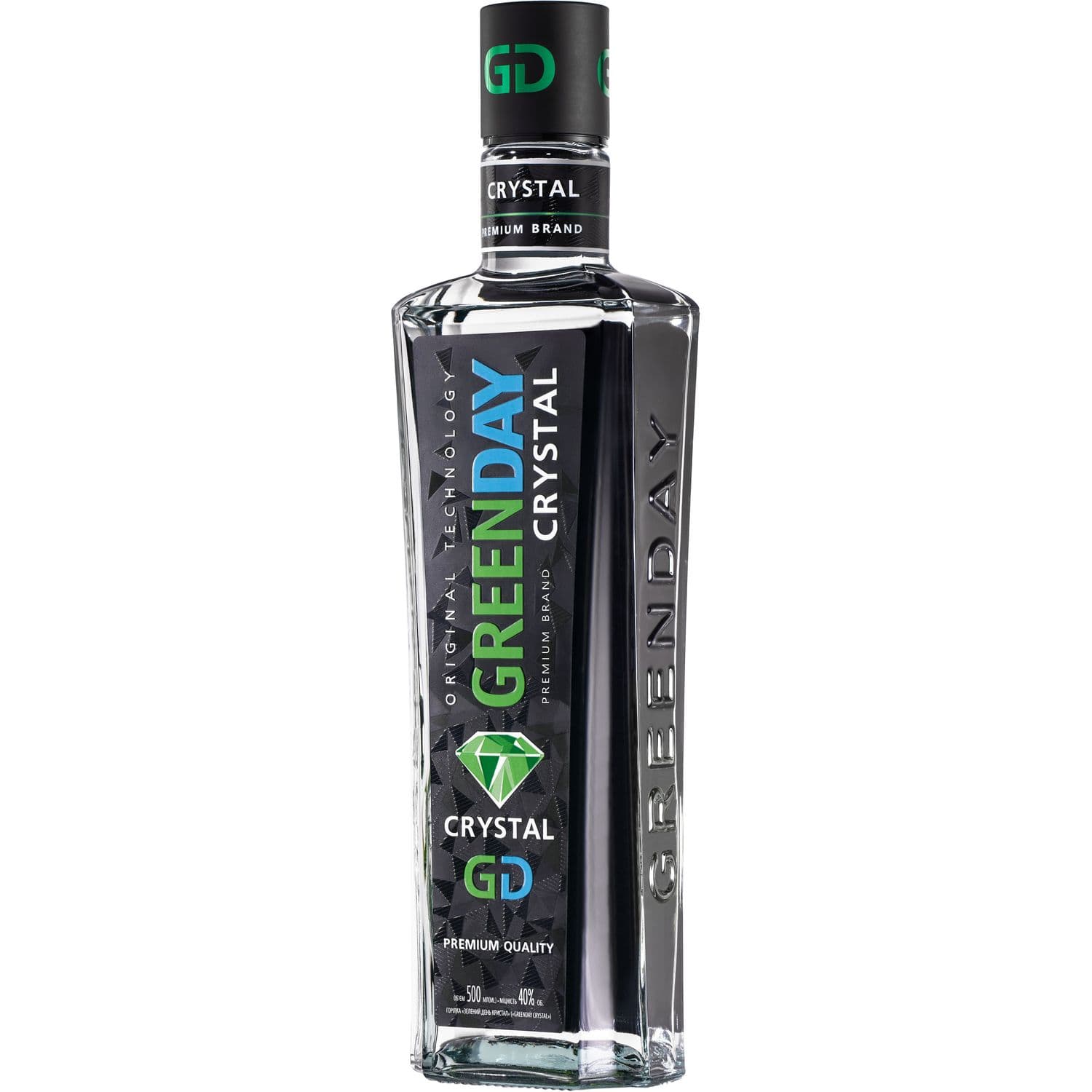 Горілка Green Day Crystal 40% 0.5 л