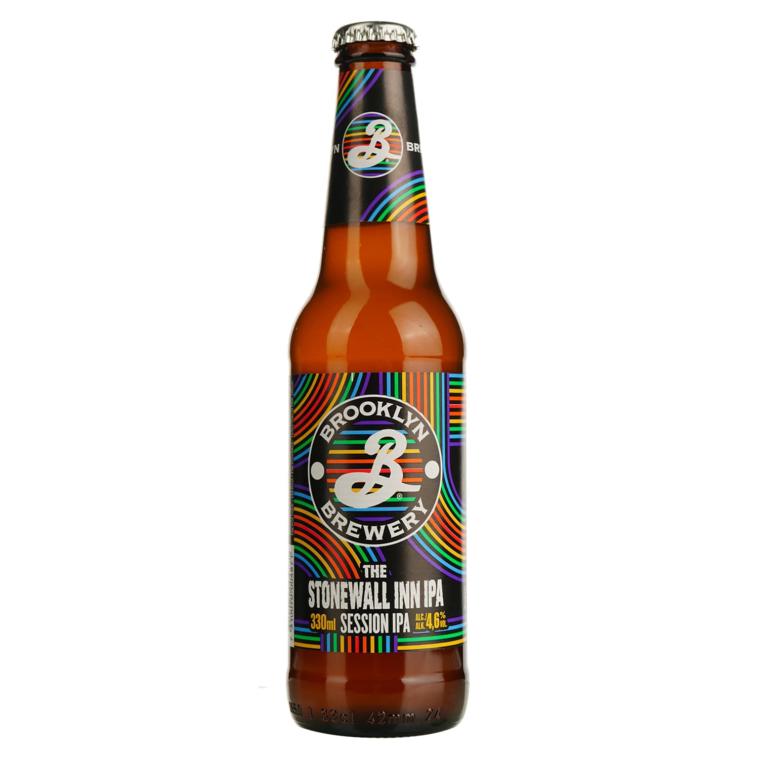 Пиво Brooklyn Brewery The Stonewall Inn IPA світле 4.6% 0.33 мл