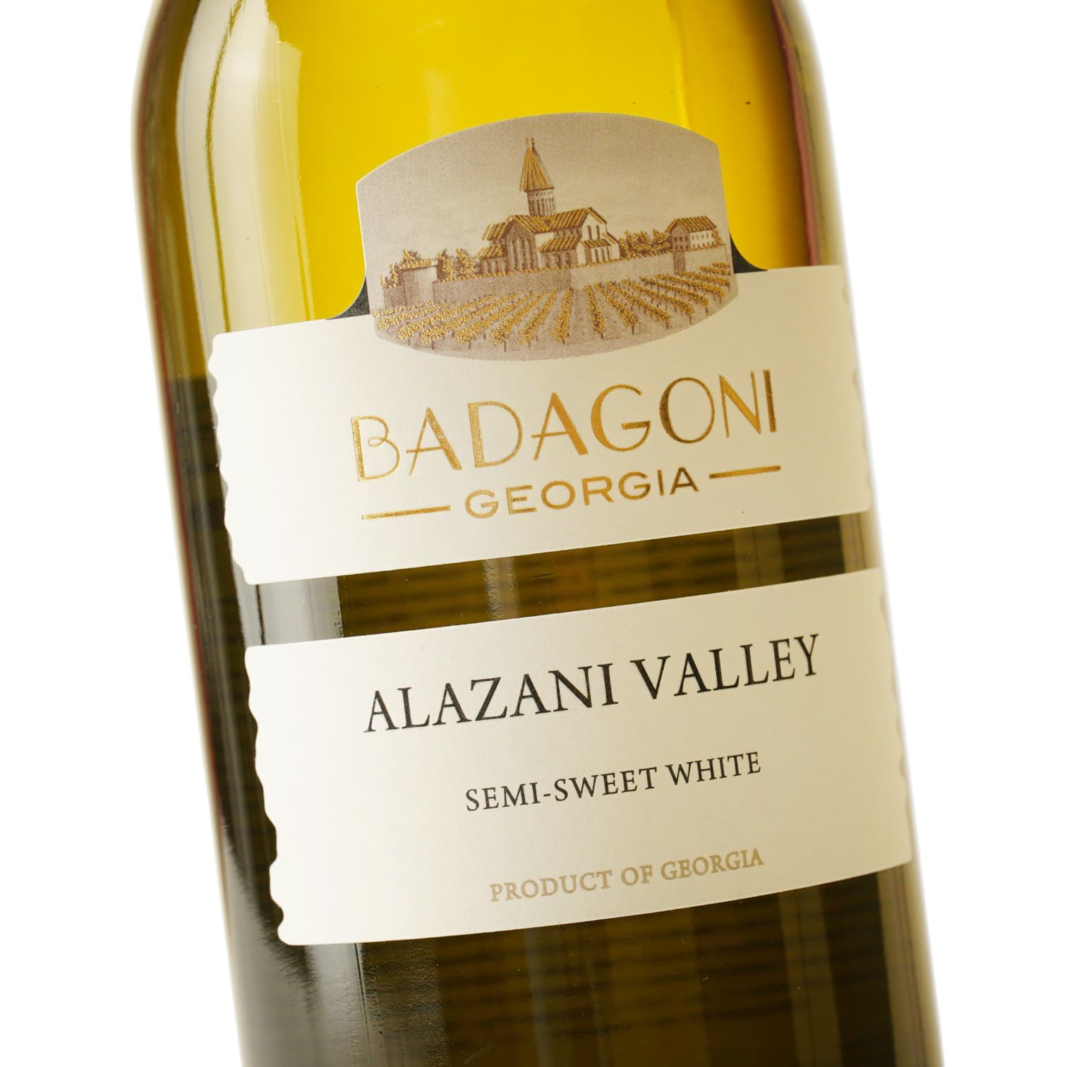 Вино Badagoni Alazani Valley White, біле, напівсолодке, 0.75 л