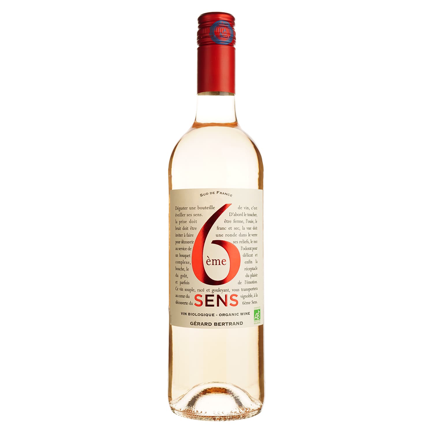 Вино Gerard Bertrand 6eme Sens Rose, рожеве, сухе, 0,75 л