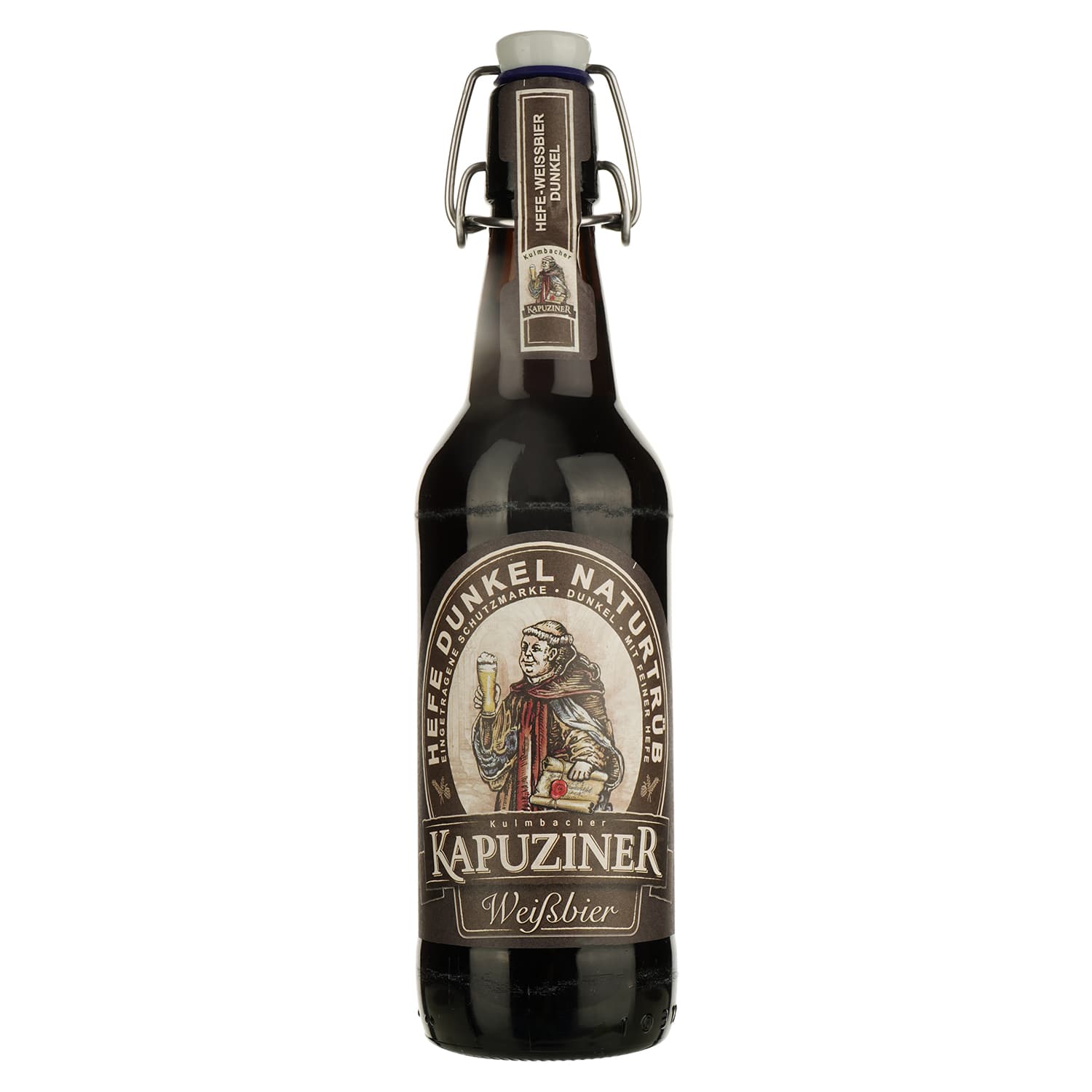 Пиво Kapuziner Weissbier Dunkel темне 5.1% 0.5 л