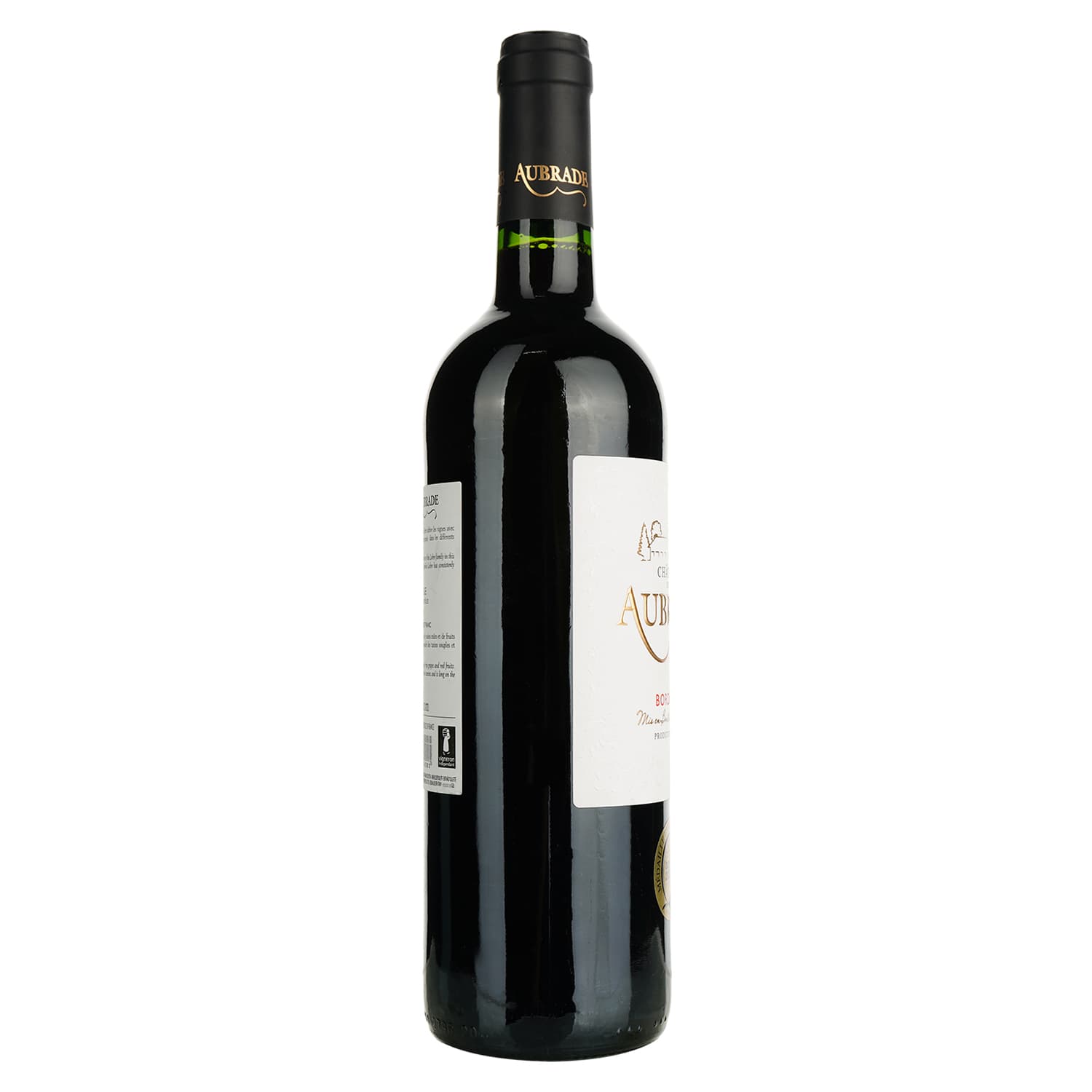 Вино Chateau De L'Aubrade Bordeaux Rouge AOP, червоне, сухе, 0,75 л
