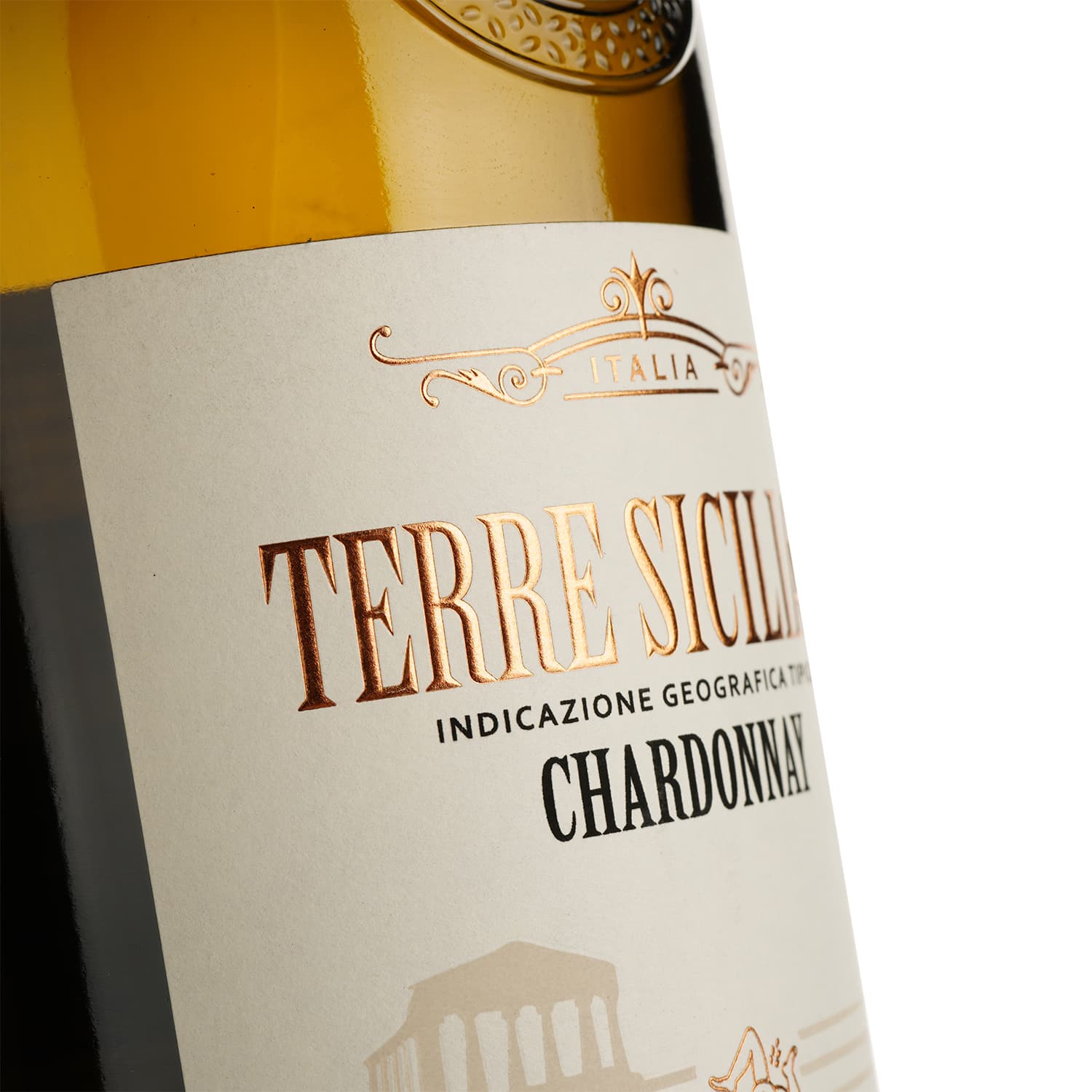 Вино Duca Di Saragnano Terre Siciliane Chardonnay IGT біле напівсухе 0.75 л