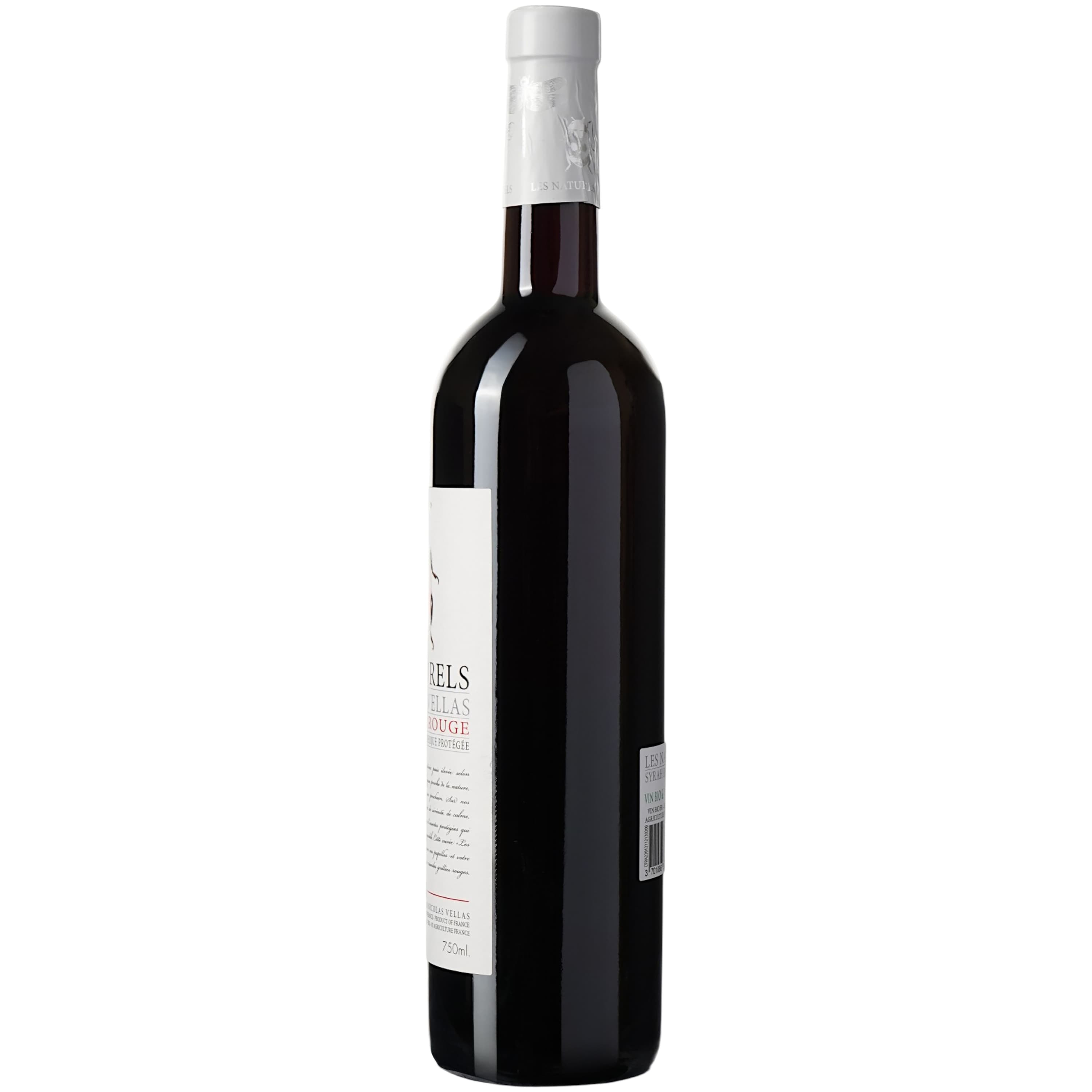Вино Les Naturels De Nicolas Vellas Syrah Rouge Bio IGP Pays D'Oc, червоне, сухе, 0,75 л