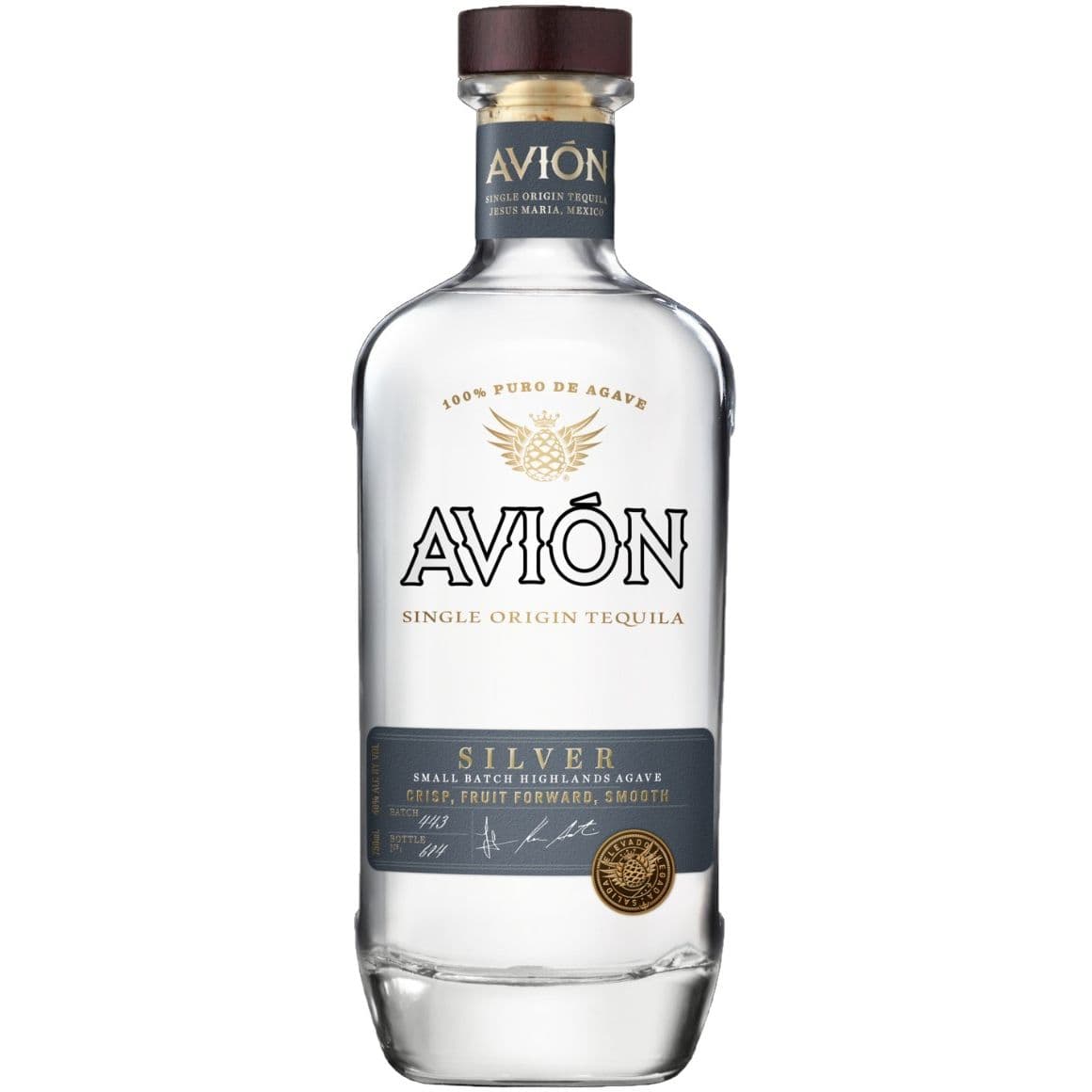 Текіла Avion Silver Small Batch Highlands 100% Puro de Agave 40% 1.4 л (2 шт х 0.7 л)