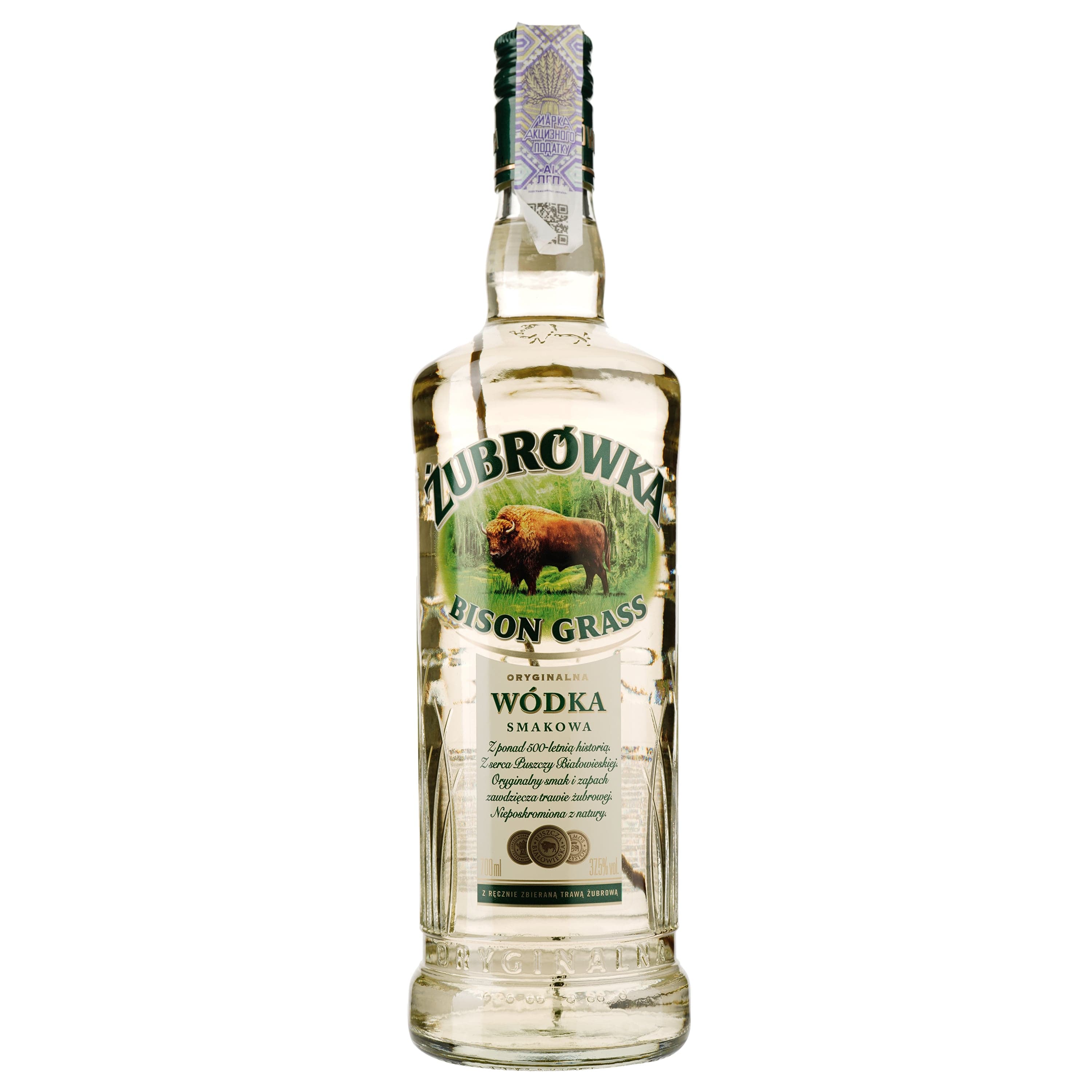Алкогольний напій Zubrowka Bison Grass 37.5% 0.7 л (484584)