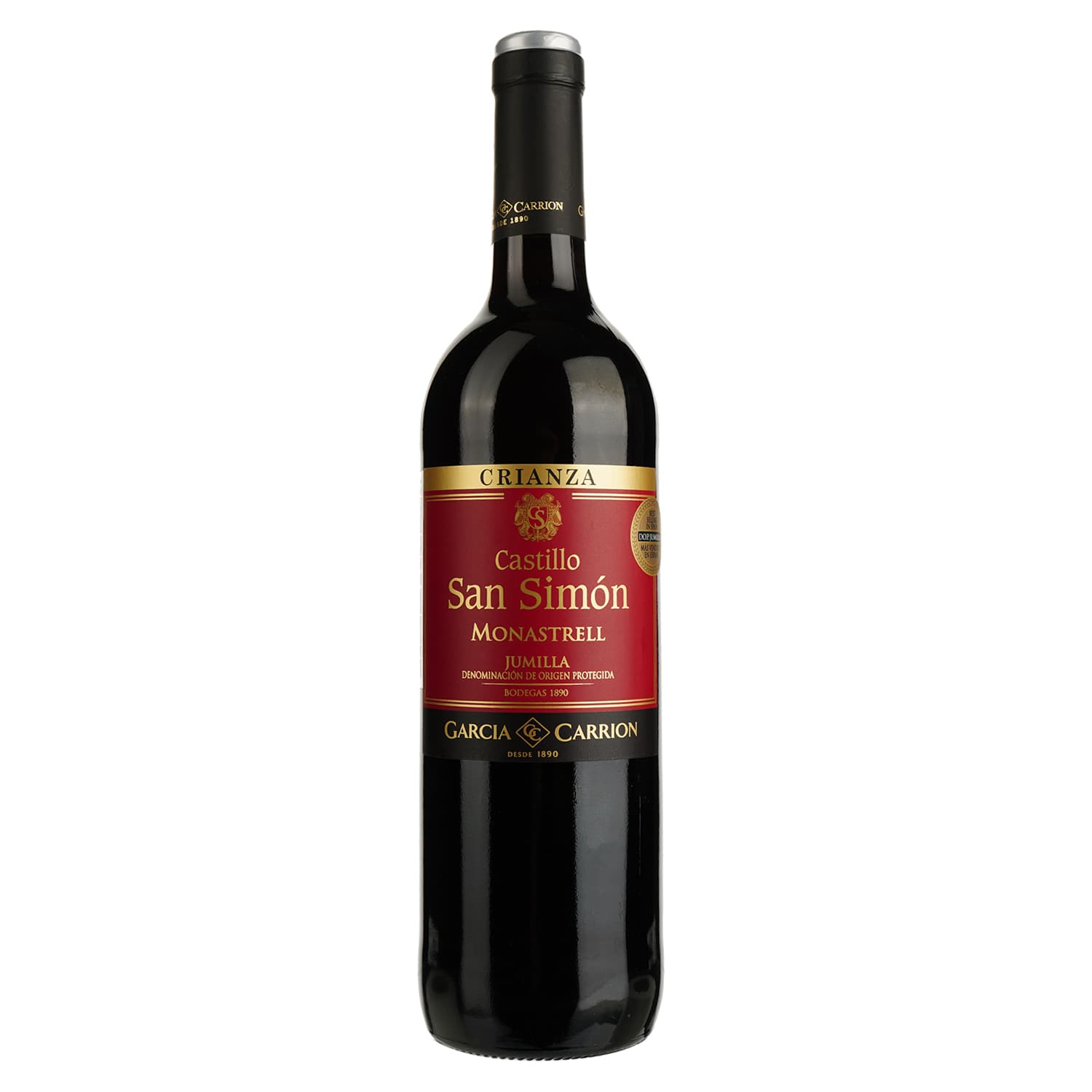 Вино Castillo San Simon Crianza, червоне, сухе, 13%, 0,75 л (7324)