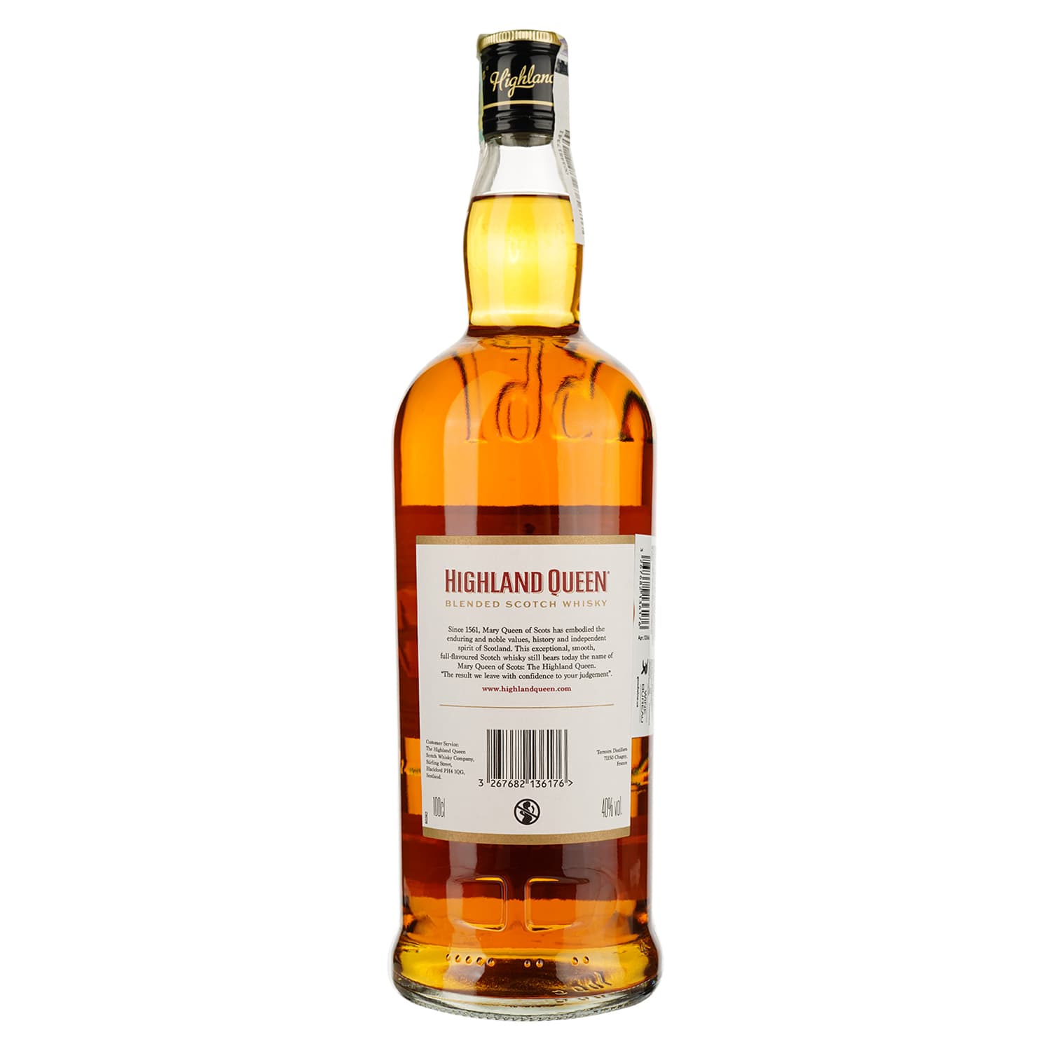 Віскі Highland Queen Blended Scotch Whisky 40% 1 л