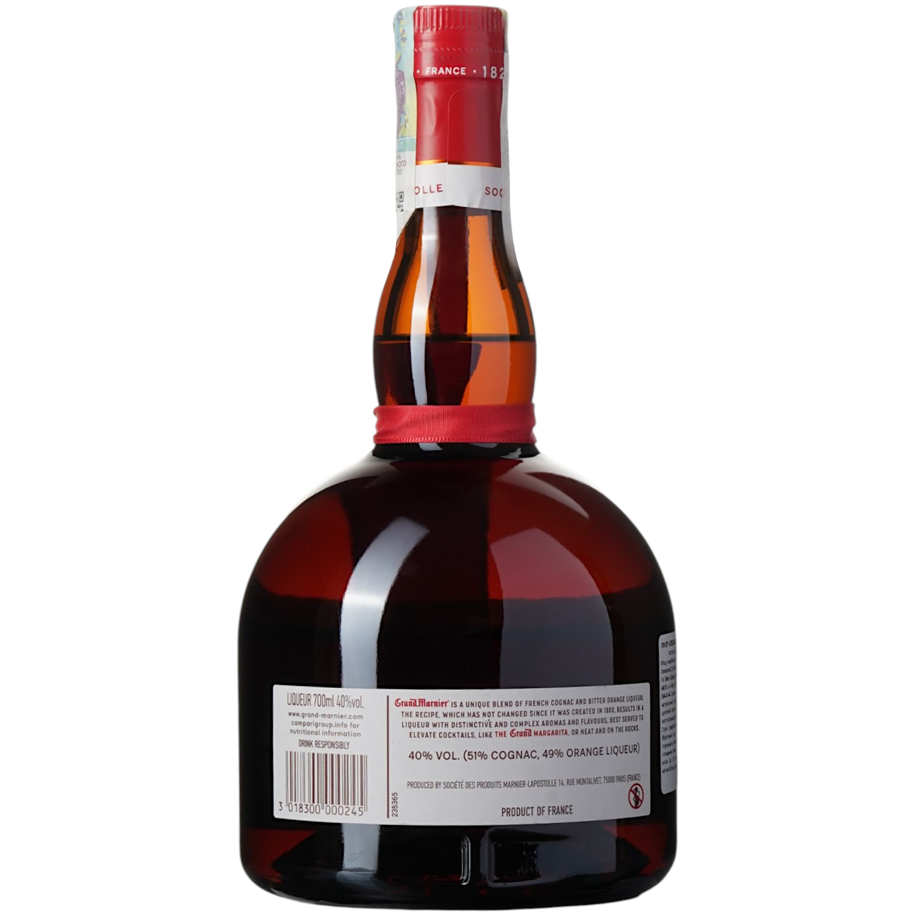 Лікер Grand Marnier Сordon Rouge, 40%, 0,7 л (442384)
