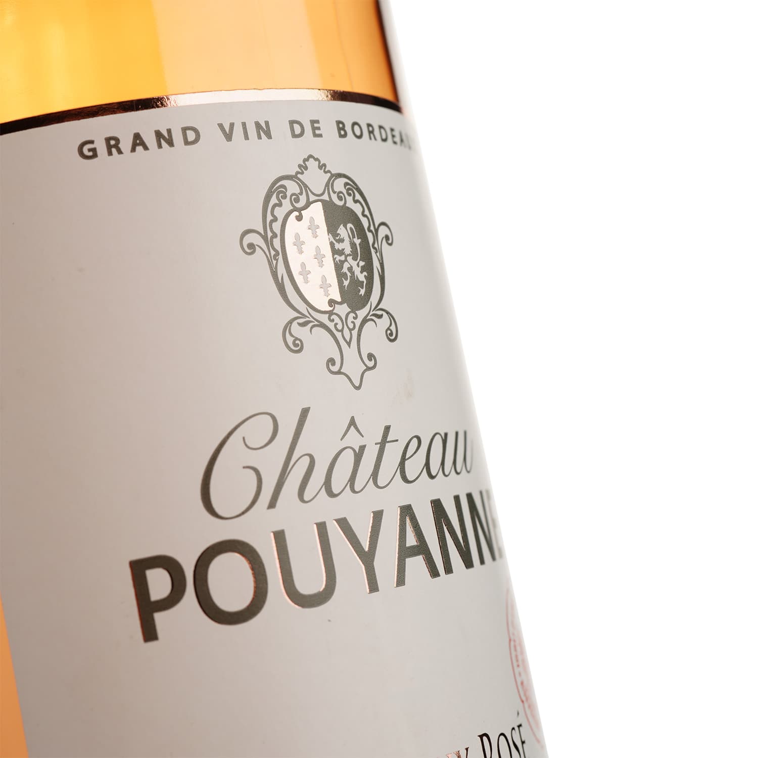 Вино Chateau Pouyanne Bordeaux 2021, рожеве, сухе, 0,75 л