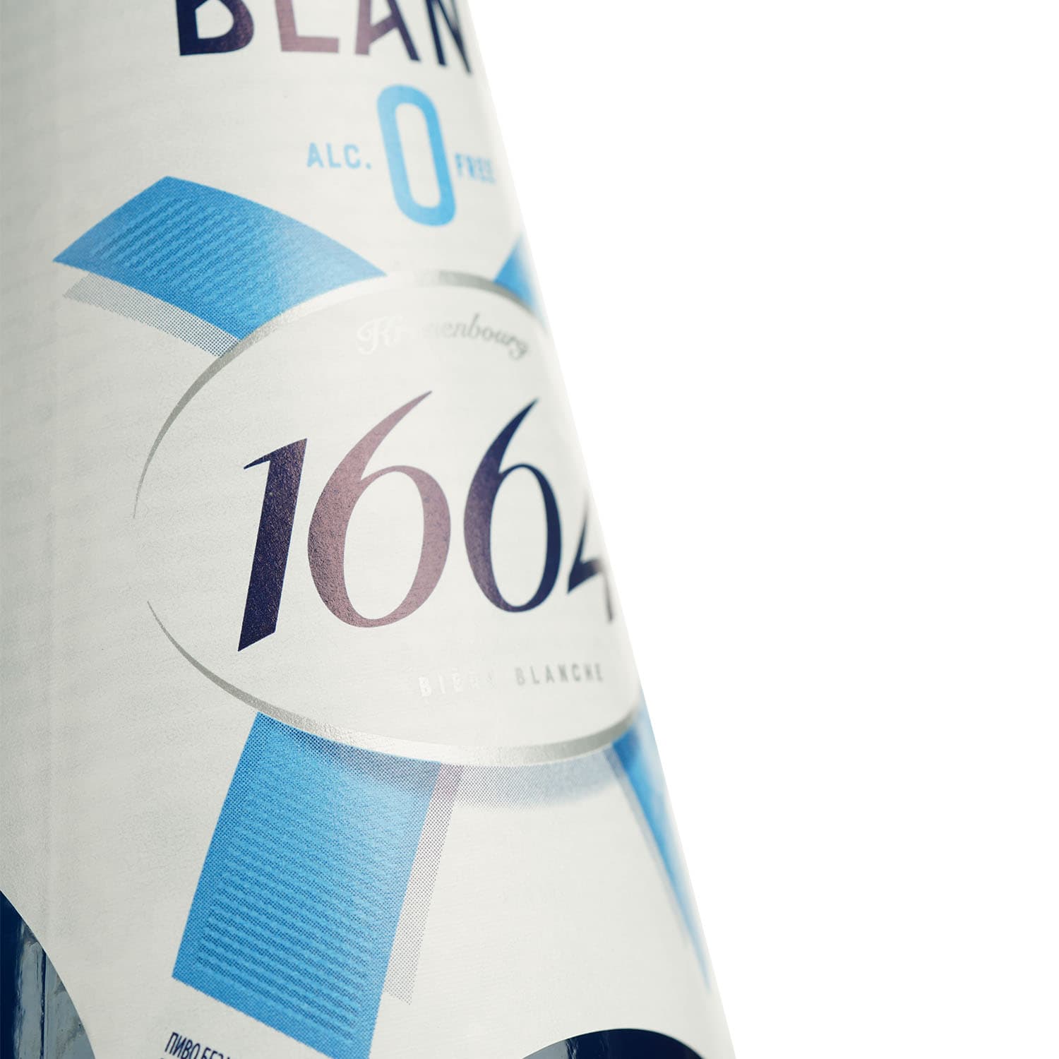 Пиво безалкогольне Kronenbourg 1664 Blanc №0 світле 0.46 л