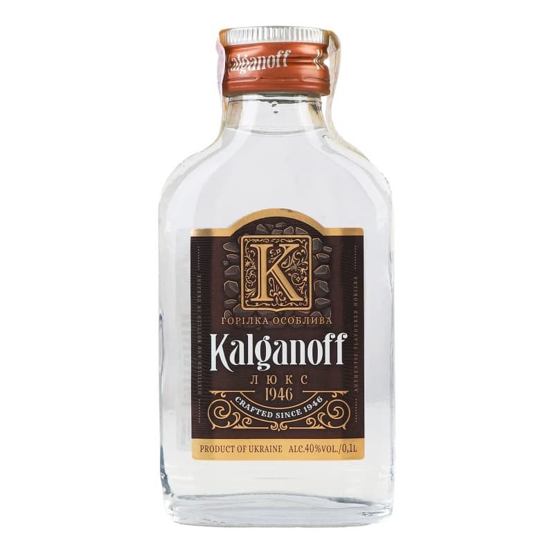 Горілка Kalganoff Люкс особлива 40% 0.1 л