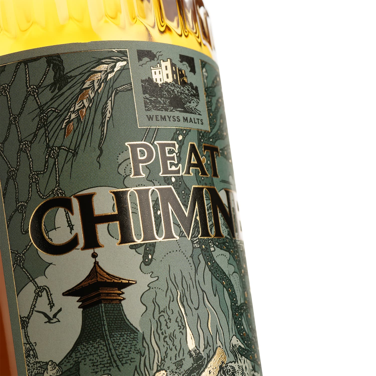 Віскі Wemyss Malts Peat Chimney Blended Malt 46% 0.7 л в подарунковій упаковці