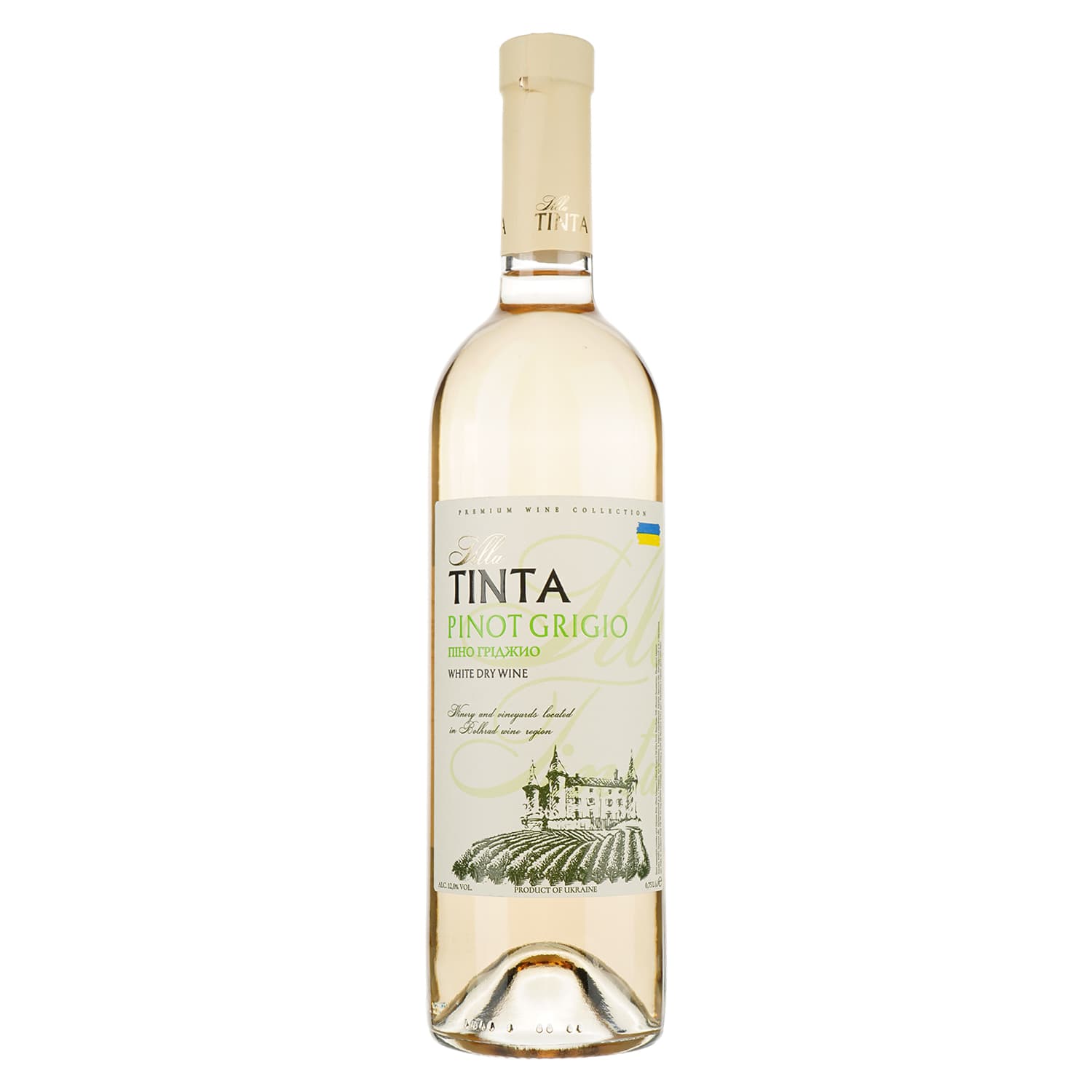 Вино Villa Tinta Піно Гріджио біле сухе 0.75 л