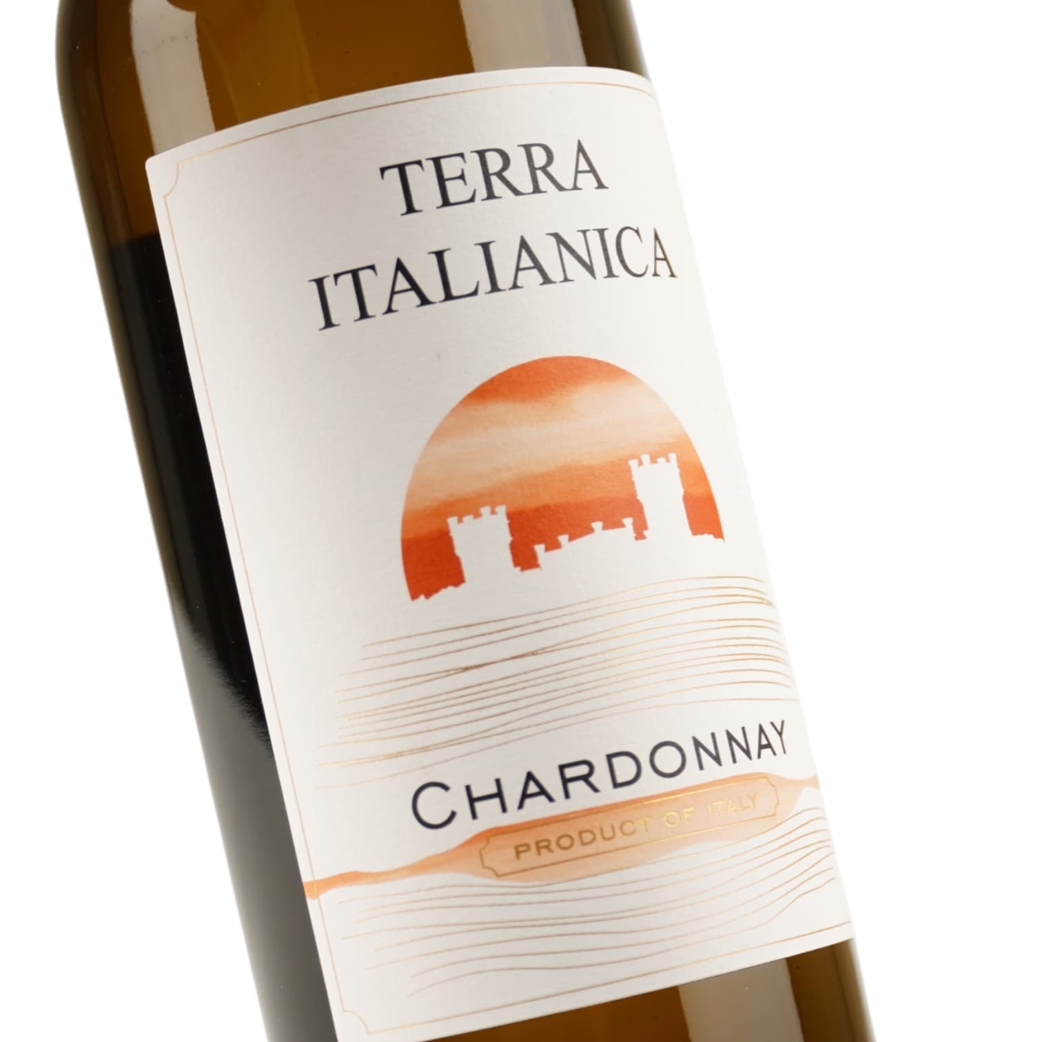 Вино Terra Italianica Chardonnay біле сухе 0.75 л