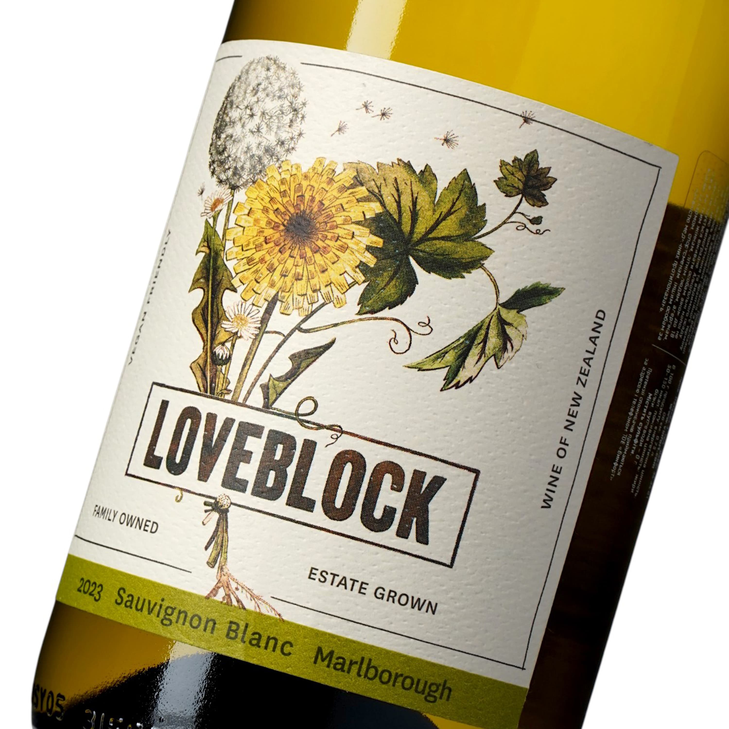 Вино Loveblock Sauvignon Blanc біле сухе 13.5% 0.75 л