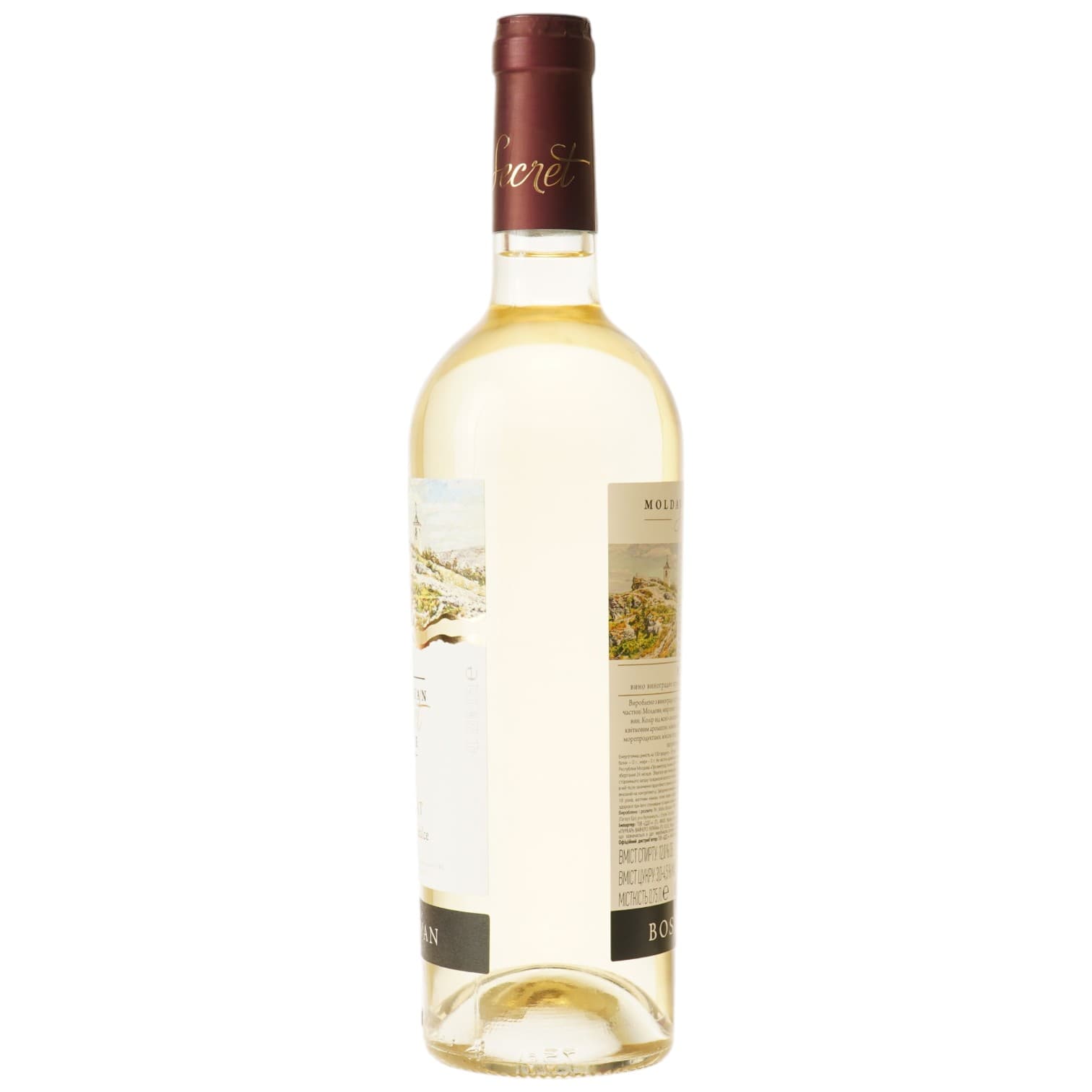 Вино Bostavan Muscat, 12%, 0,75 л (AU8P004)